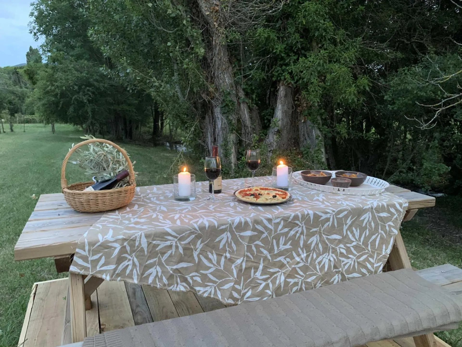 Patio in Les Chalets de Saint Maurice (Dieulefit)