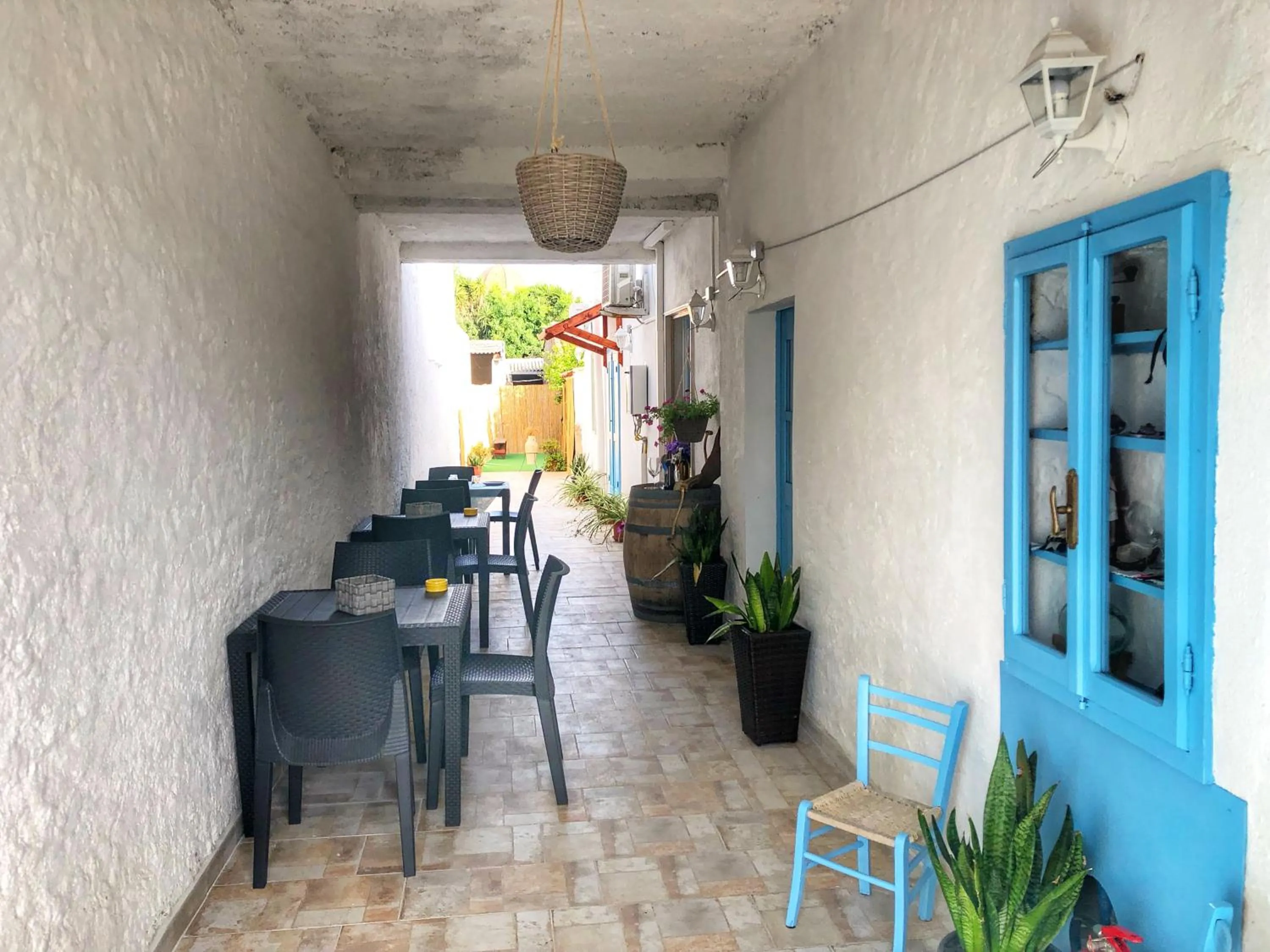 Patio in BnB Le Janas