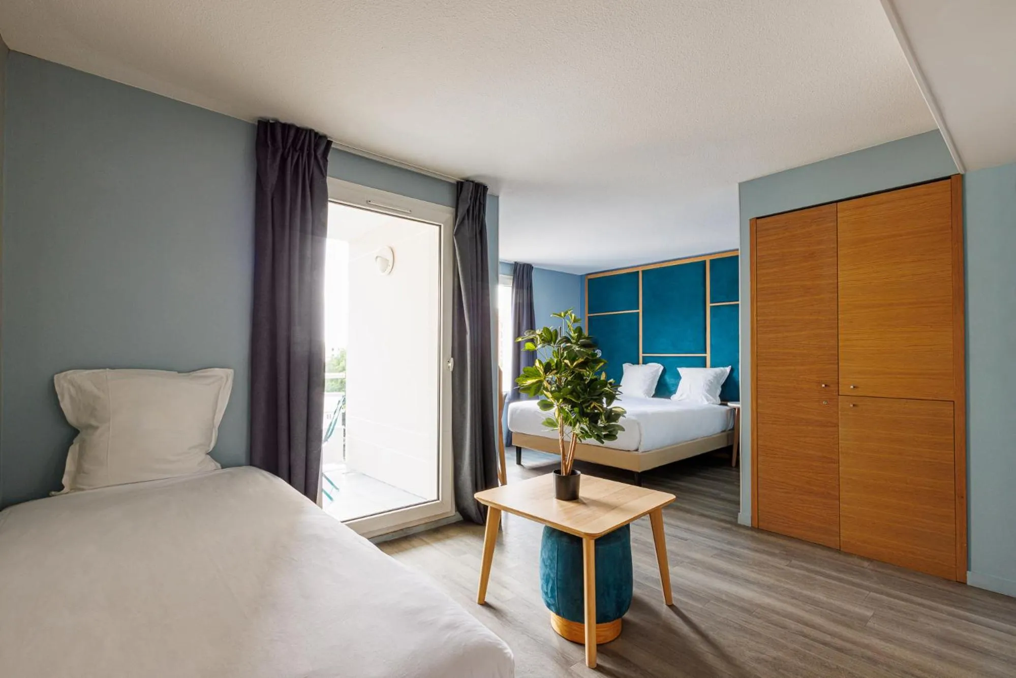 Photo of the whole room, Bed in Hôtel Sanso by HappyCulture