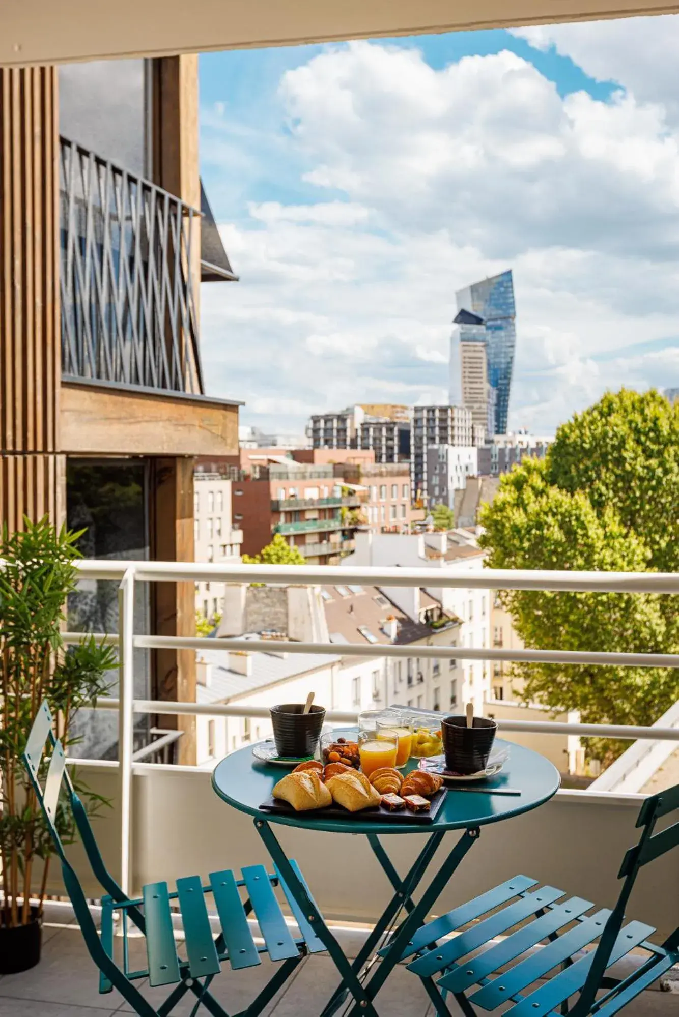 Balcony/Terrace in Hôtel Sanso by HappyCulture