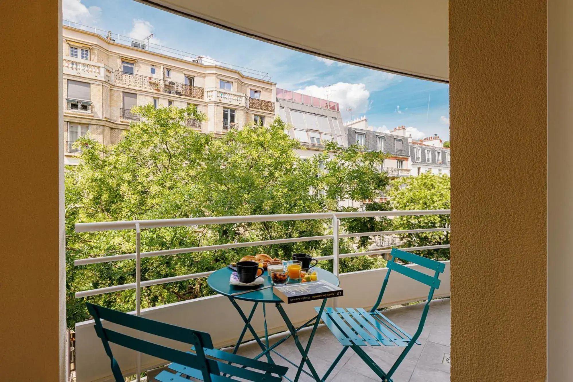 Balcony/Terrace in Hôtel Sanso by HappyCulture