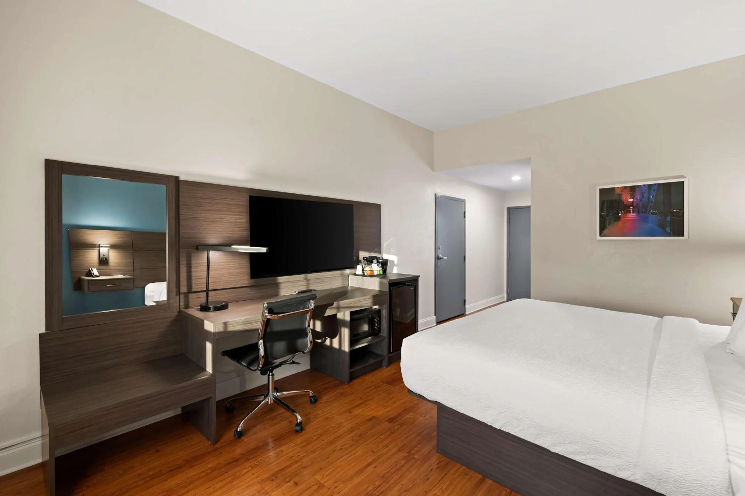 Bed in Best Western Shackleford