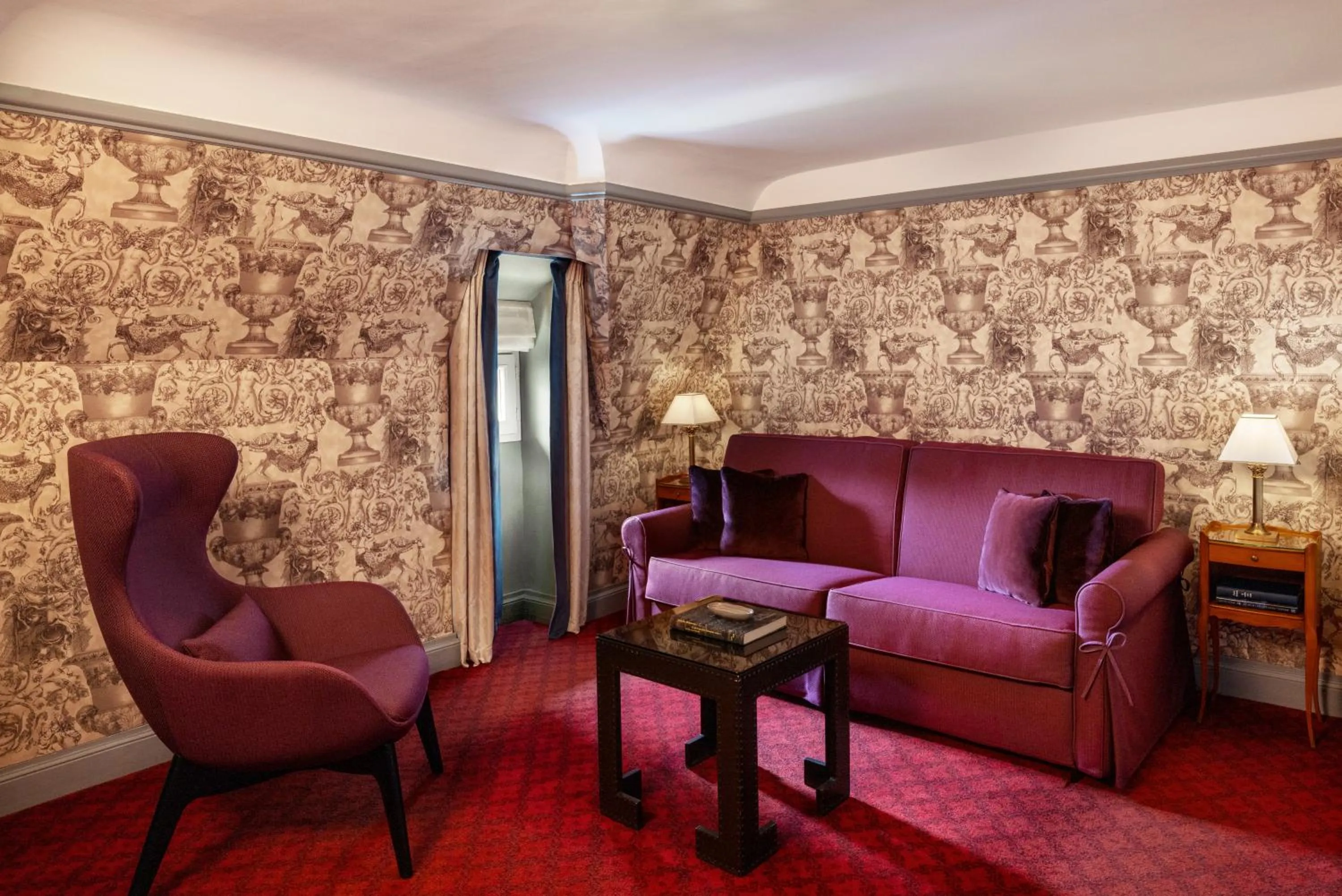 Living room in Le Castel Marie Louise