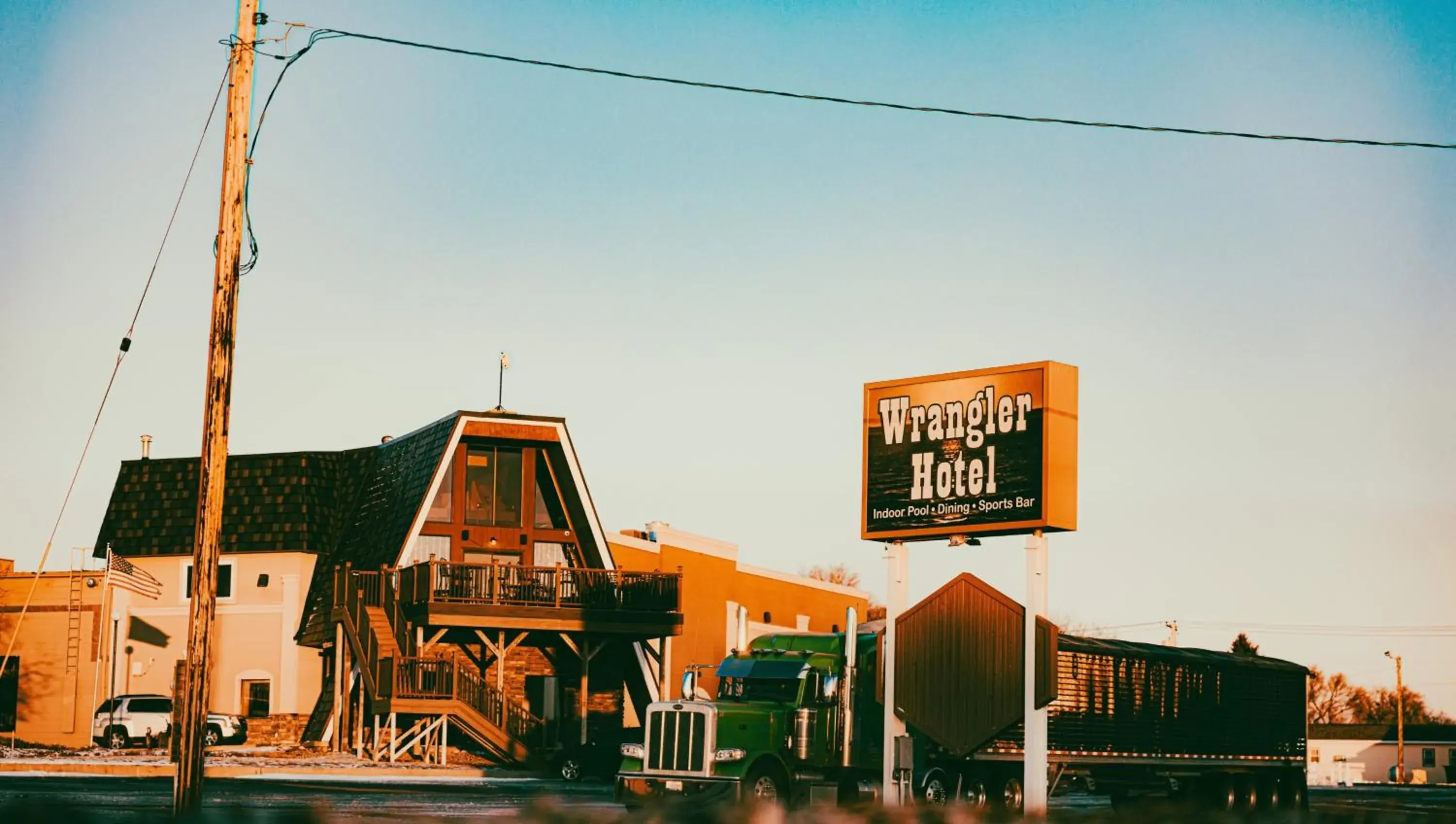 Property building in Wrangler Inn Mobridge Property building in Wrangler Inn Mobridge