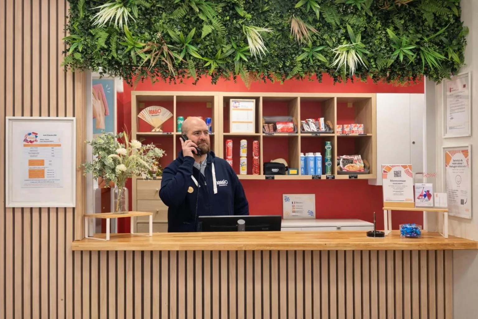 Lobby or reception in Aparthotel Adagio Access Paris Maisons-Alfort