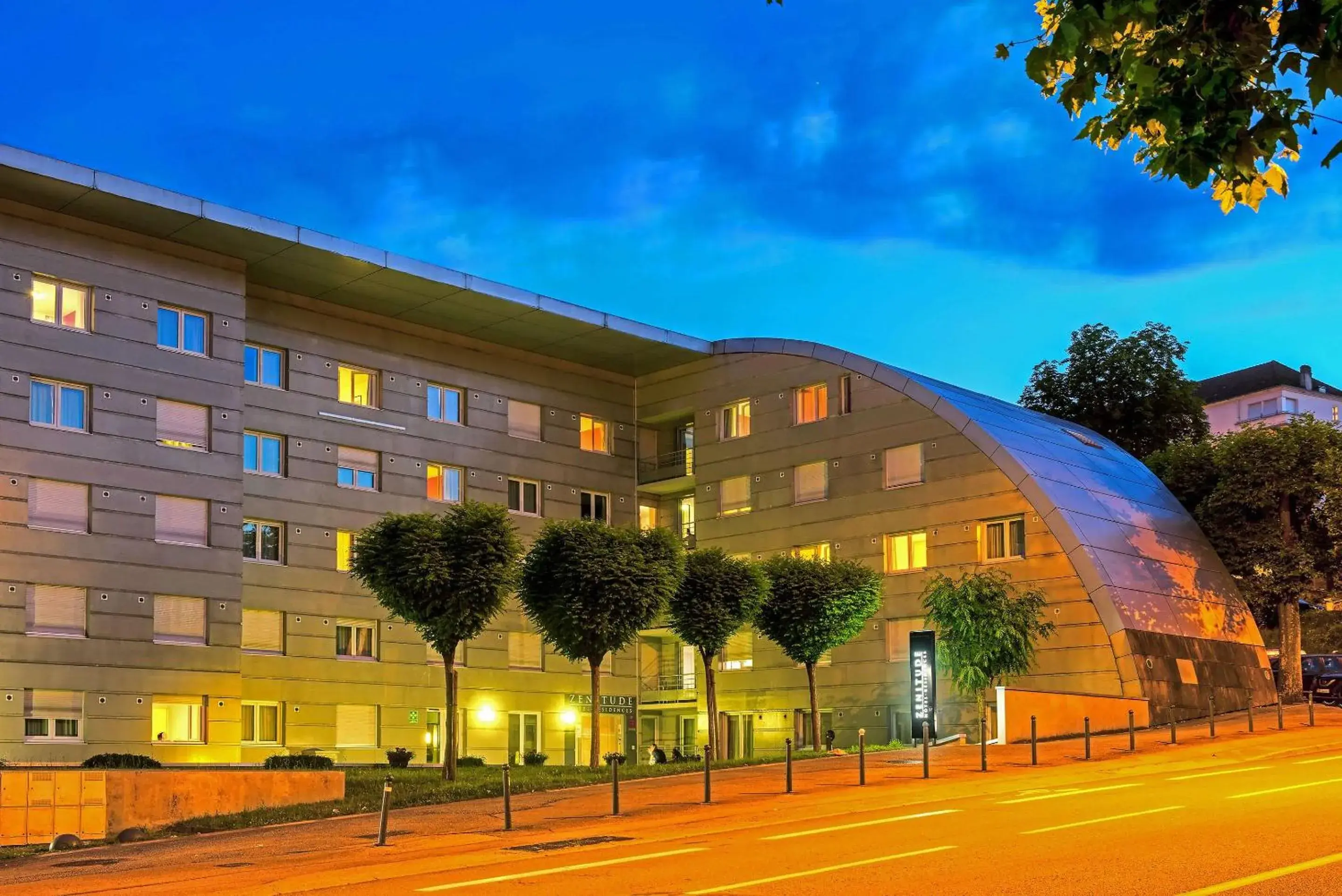 Property building in Comfort Aparthotel Besancon La City Property building in Comfort Aparthotel Besancon La City