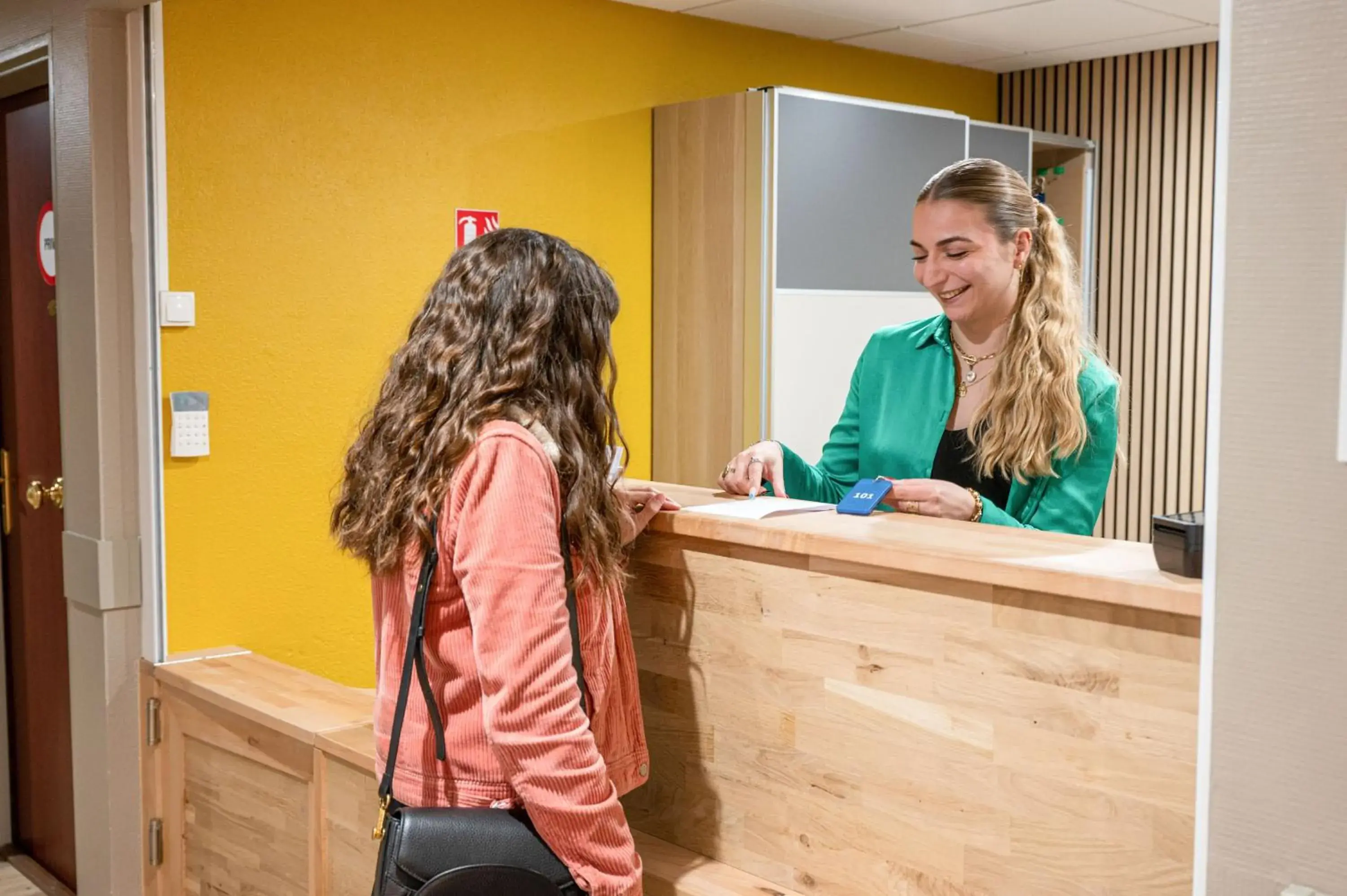 Lobby or reception in Comfort Aparthotel Besancon La City Lobby or reception in Comfort Aparthotel Besancon La City