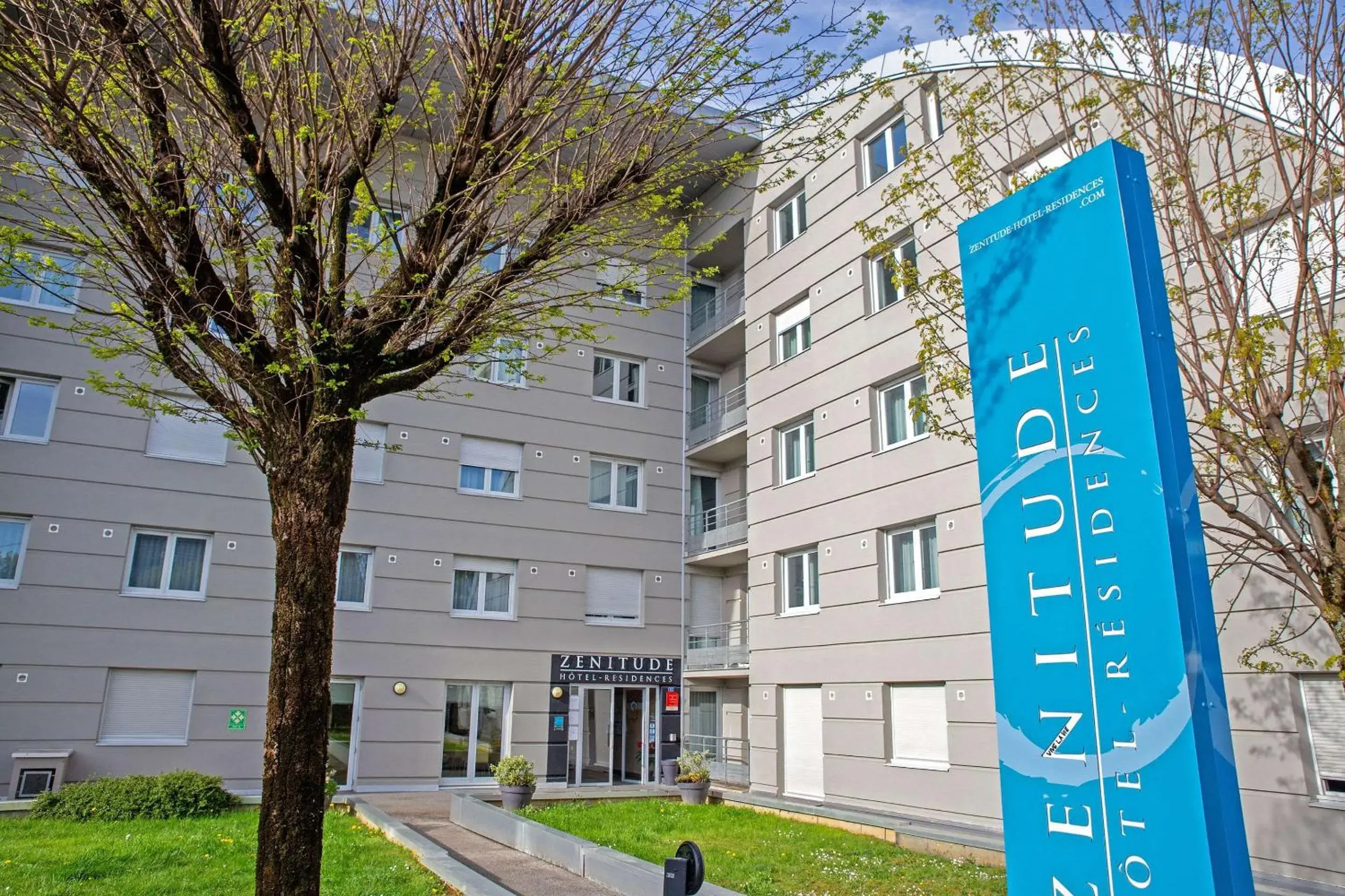 Property building in Comfort Aparthotel Besancon La City Property building in Comfort Aparthotel Besancon La City