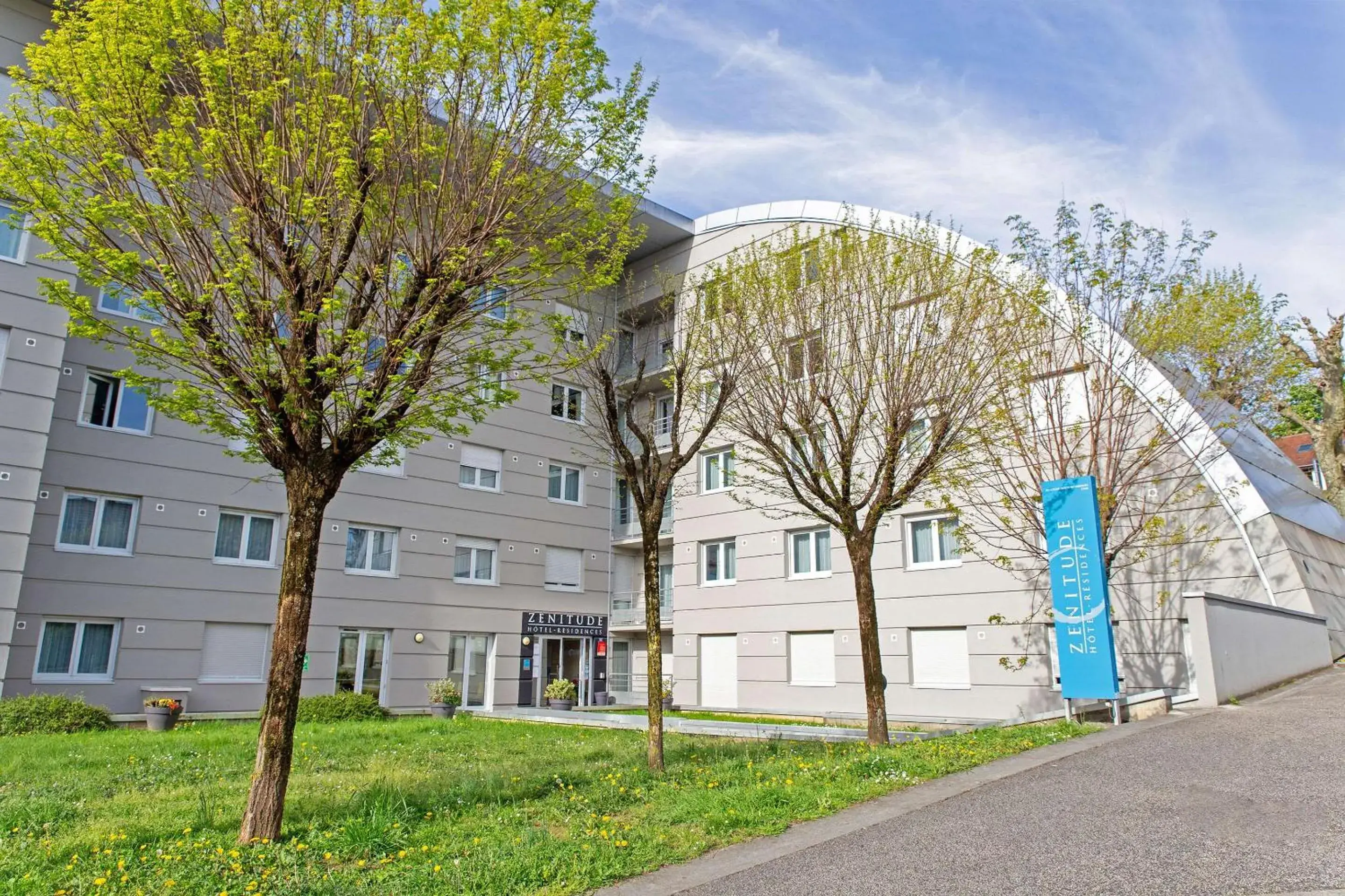 Property building in Comfort Aparthotel Besancon La City Property building in Comfort Aparthotel Besancon La City