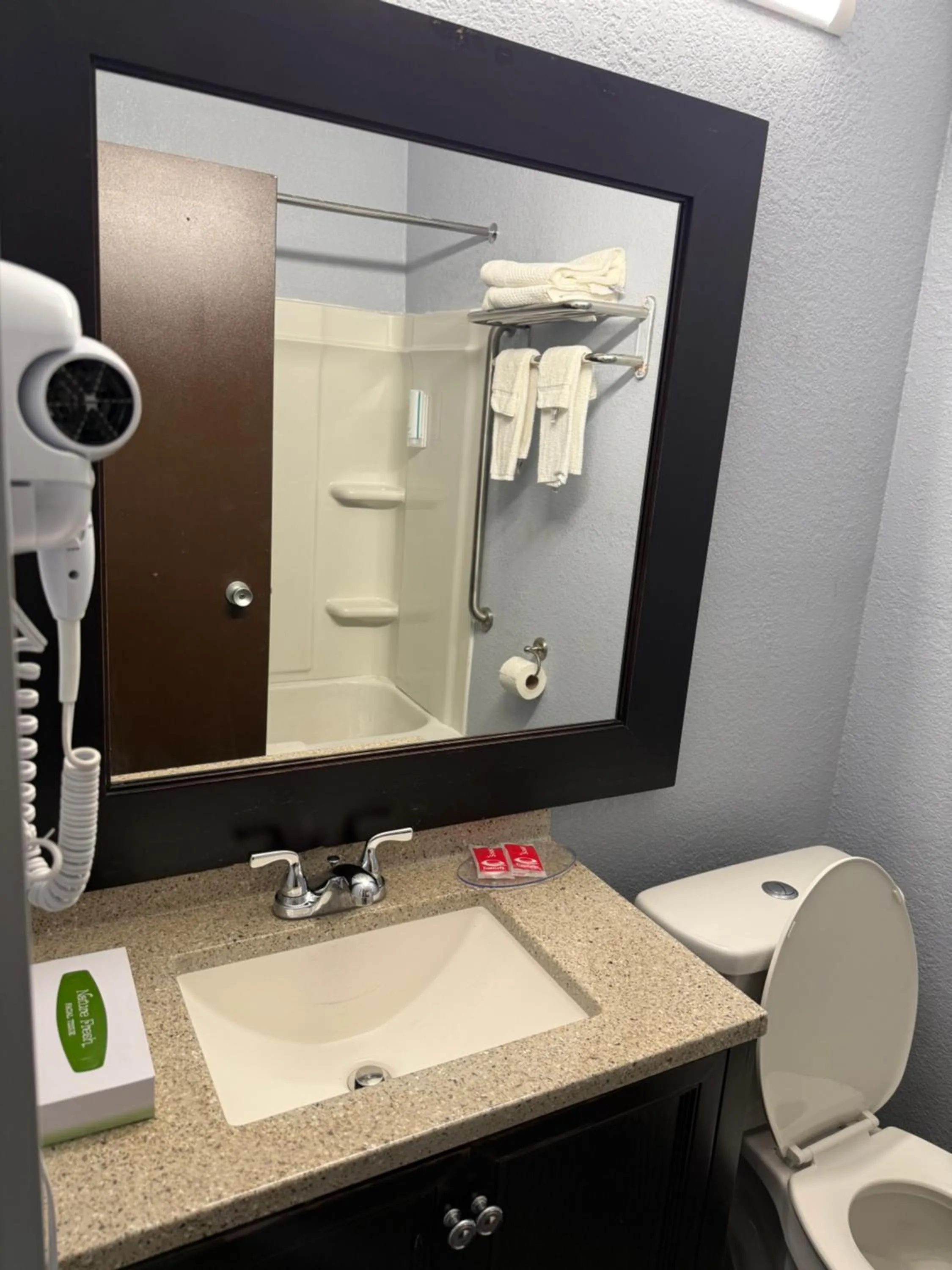 Bathroom in Econo Lodge Montgomery South I-65