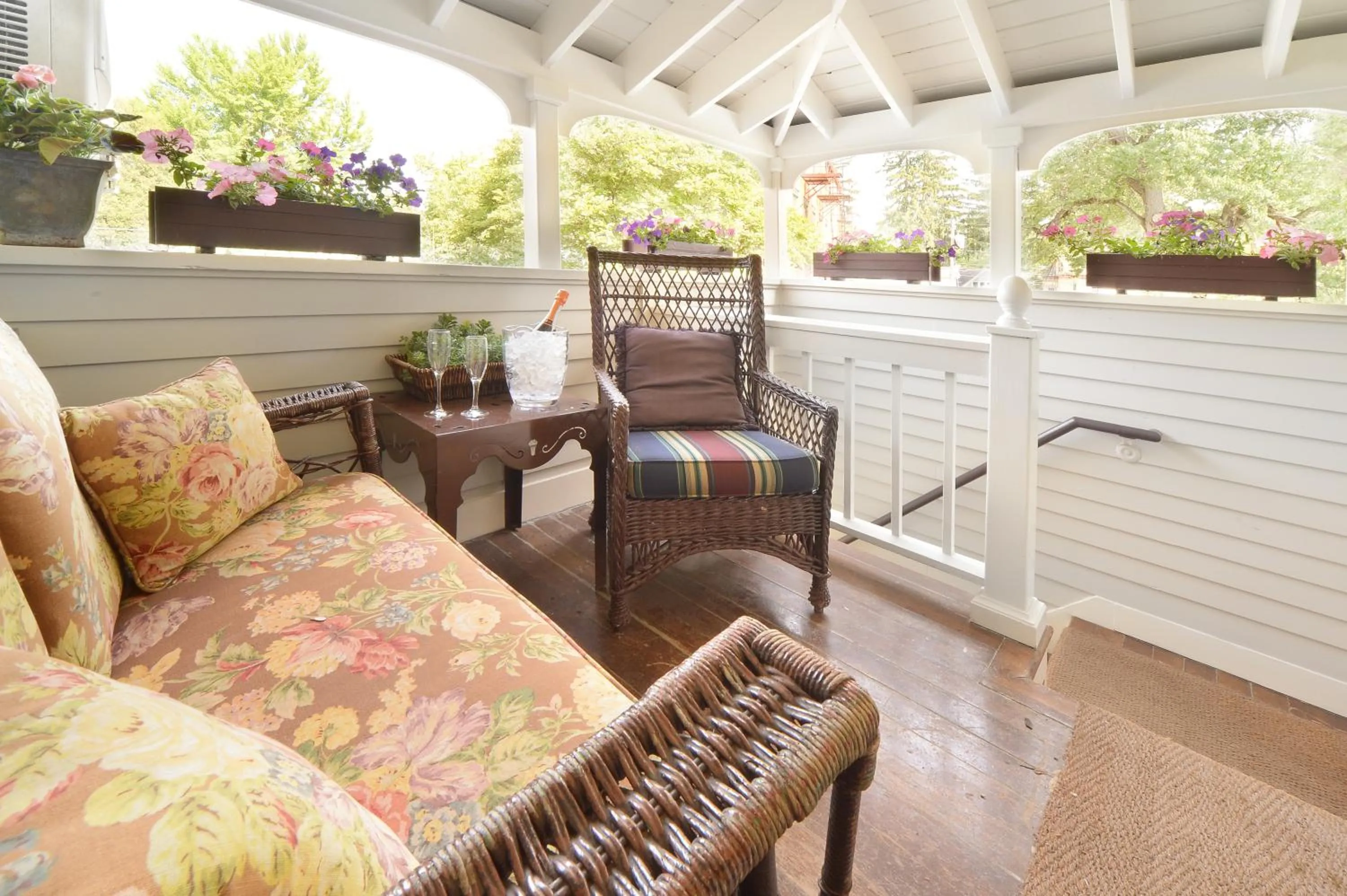 Seating area in The Springwater Bed and Breakfast