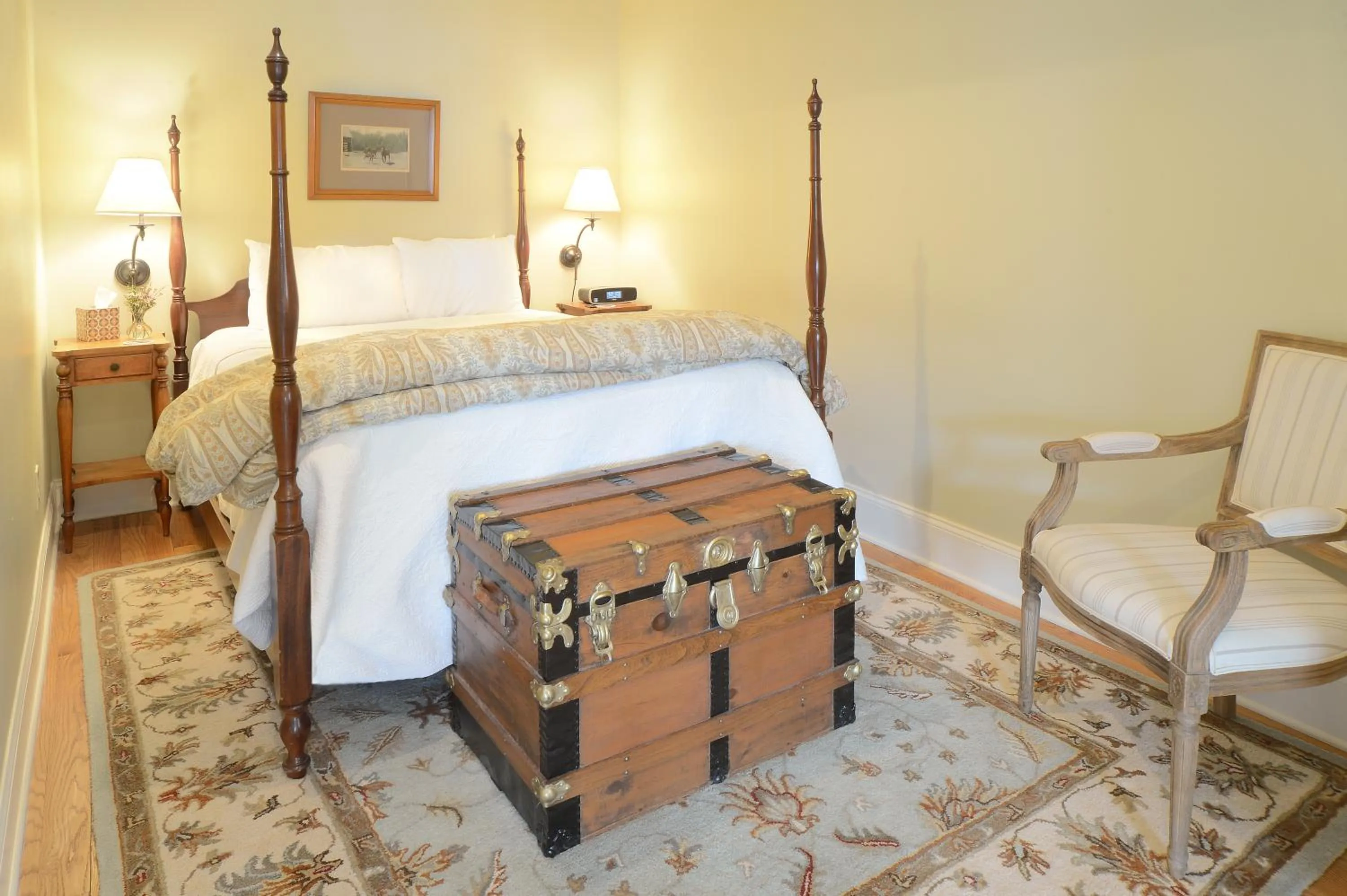 Bed in The Springwater Bed and Breakfast