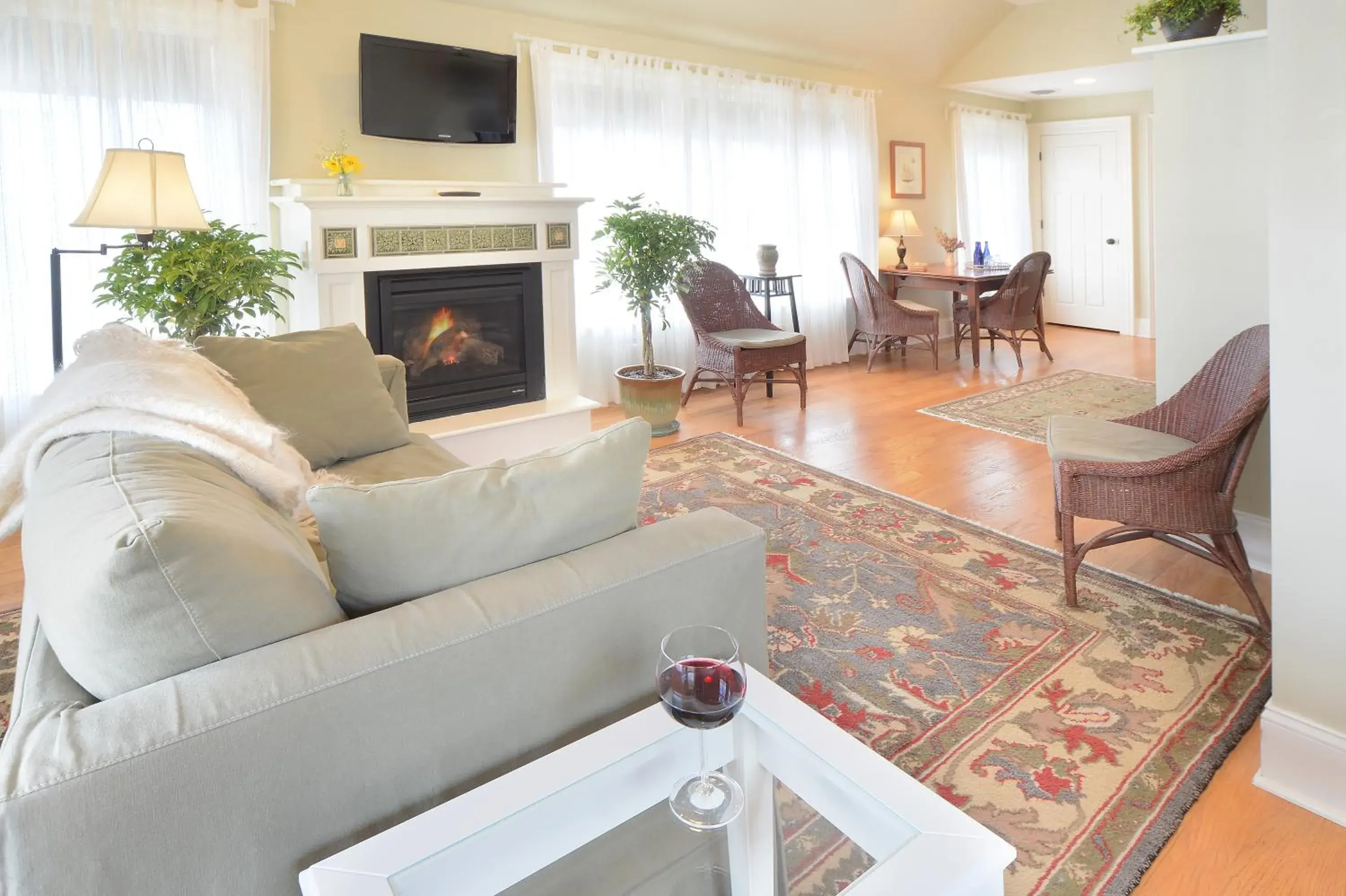 Living room in The Springwater Bed and Breakfast Living room in The Springwater Bed and Breakfast