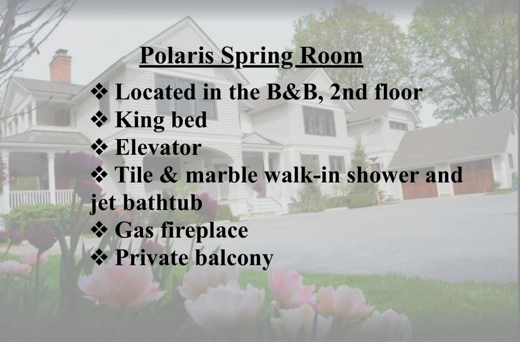 The Springwater Bed and Breakfast