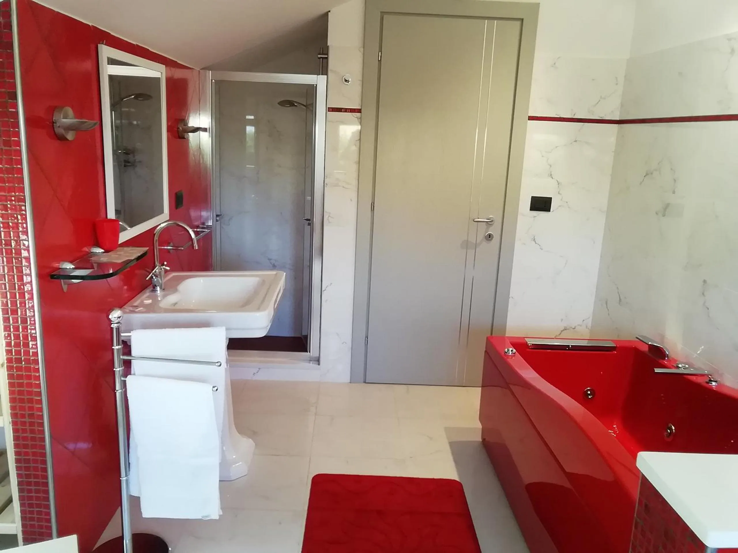 Shower in Suite con vista