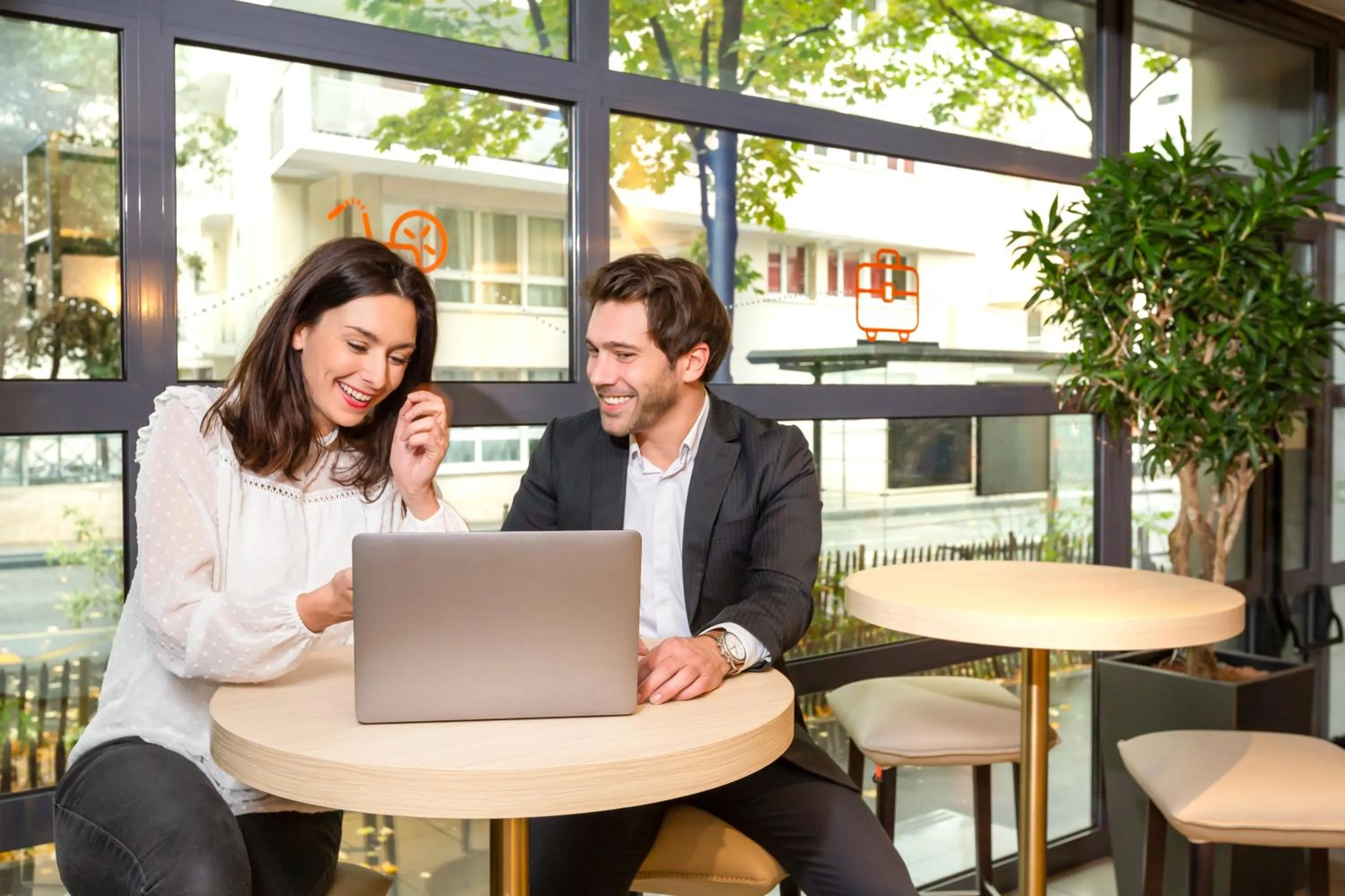 Lobby or reception in Aparthotel Adagio Access La Défense - Léonard De Vinci