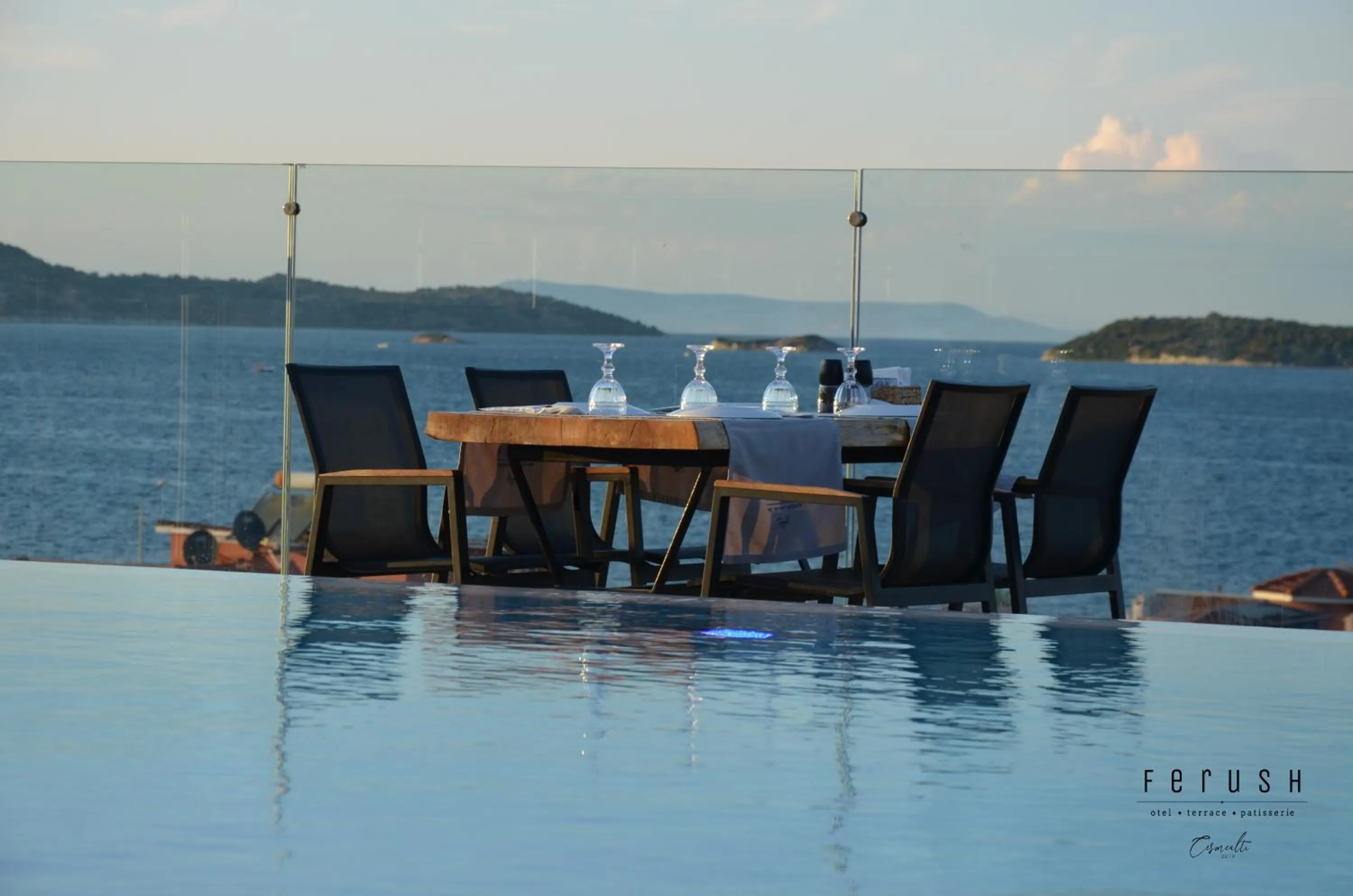 Sea view in Ferush Boutique Hotel