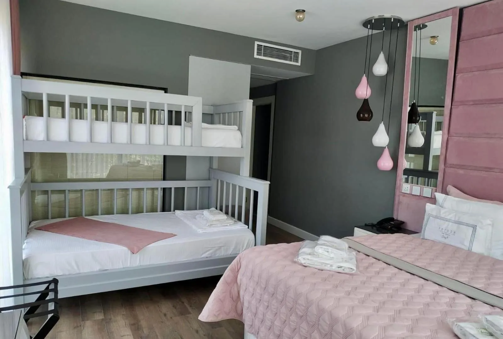 Bed in Ferush Boutique Hotel