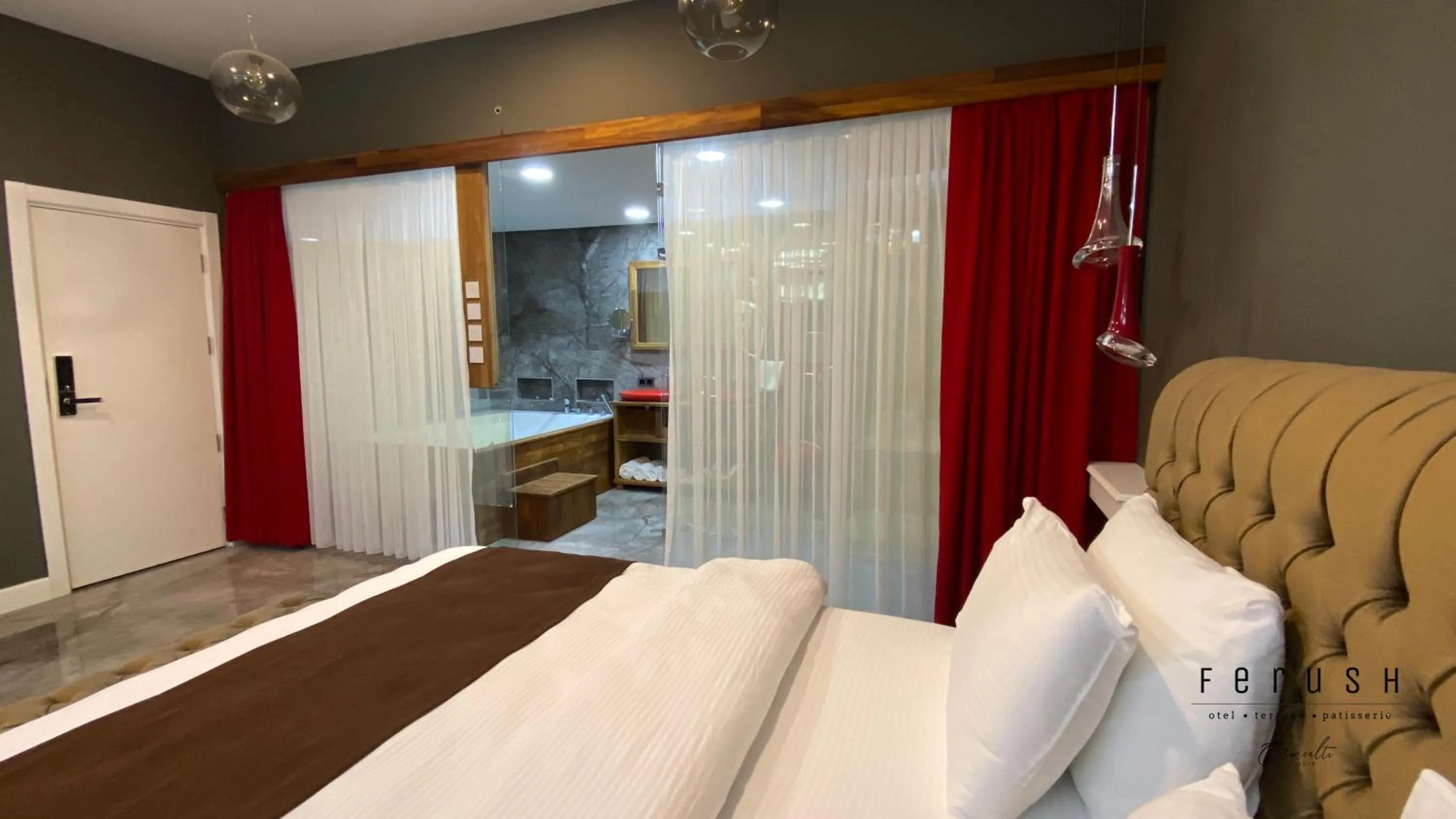 Bed in Ferush Boutique Hotel