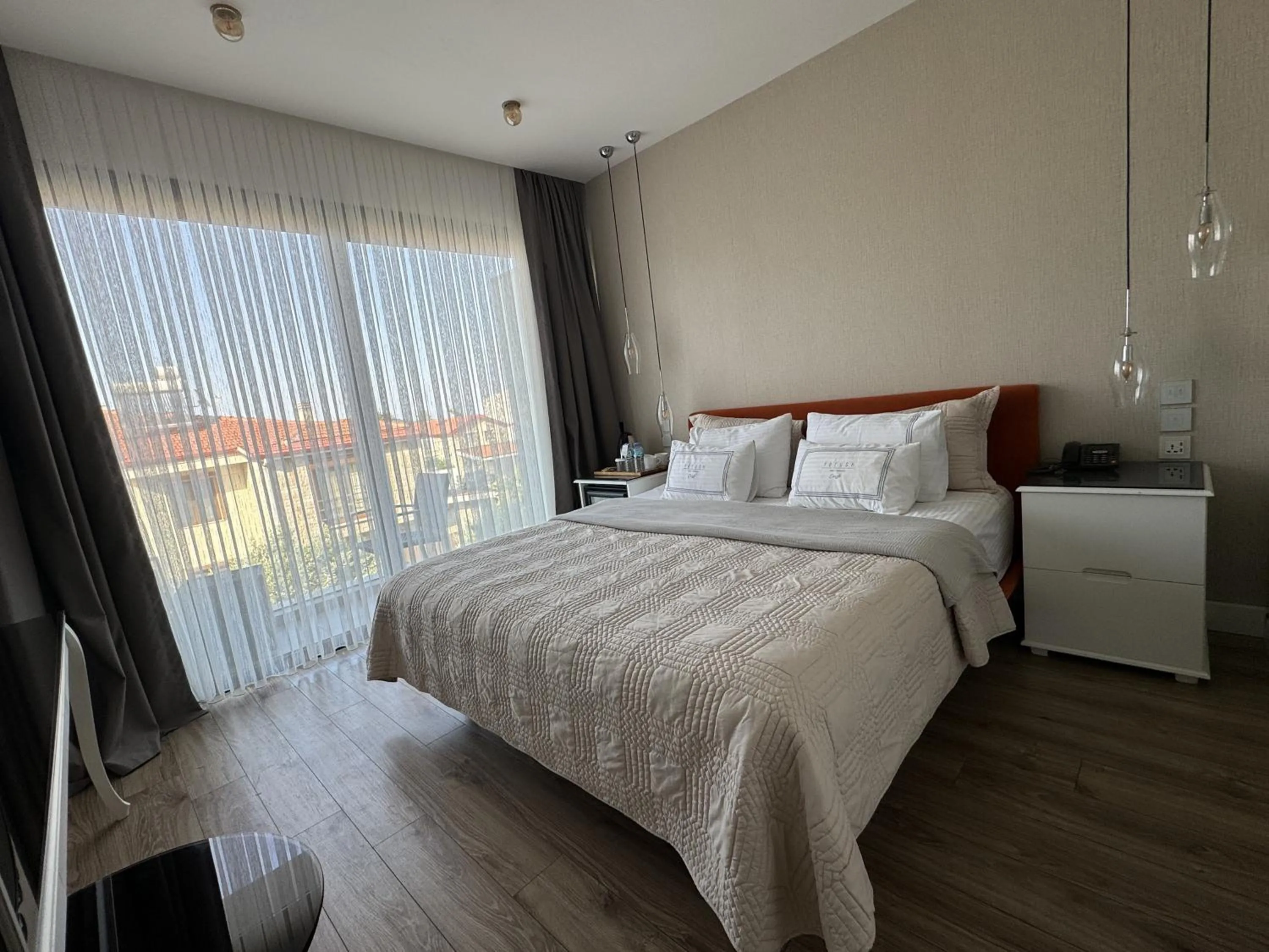 Bed in Ferush Boutique Hotel