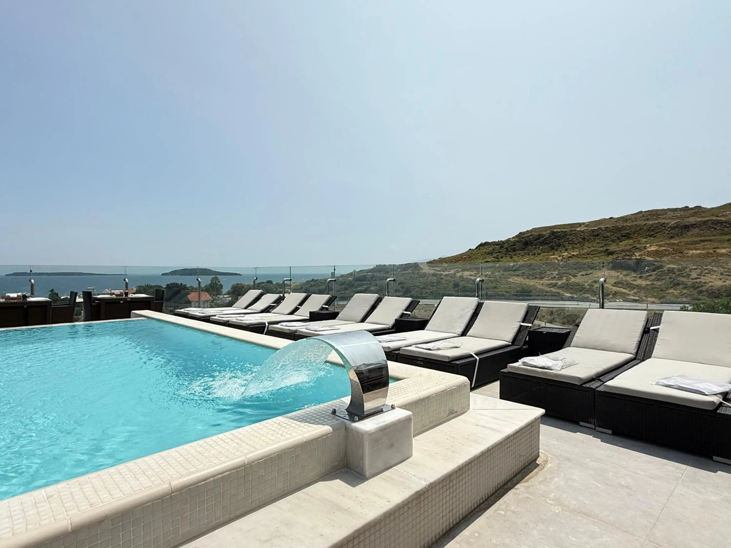 Swimming pool in Ferush Boutique Hotel