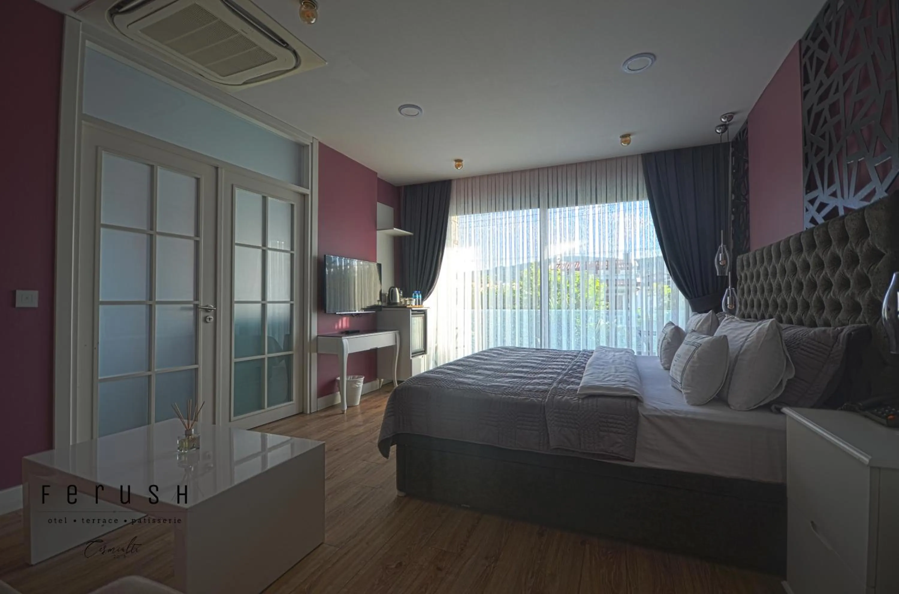 Bed in Ferush Boutique Hotel