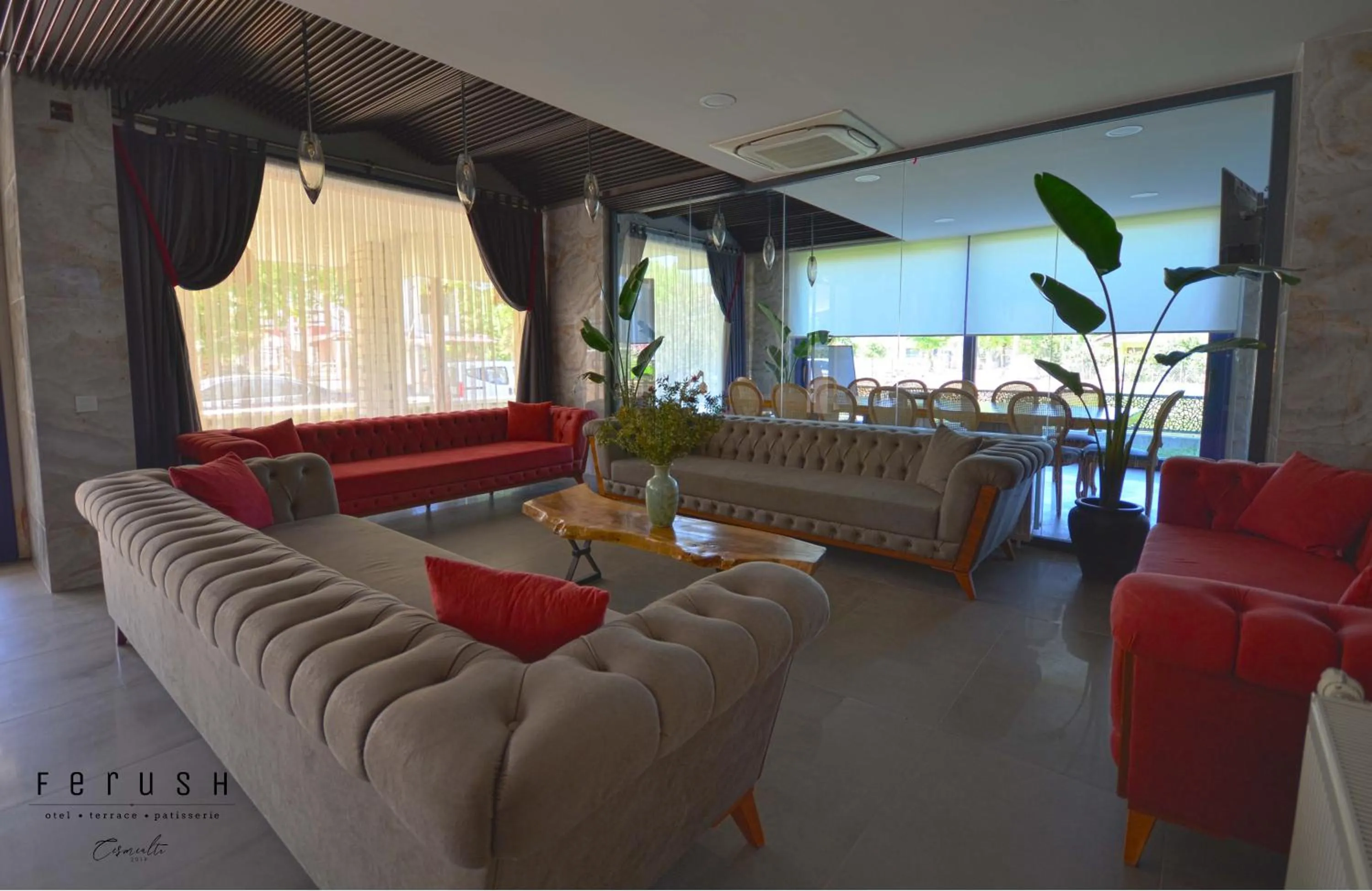 Lobby or reception in Ferush Boutique Hotel