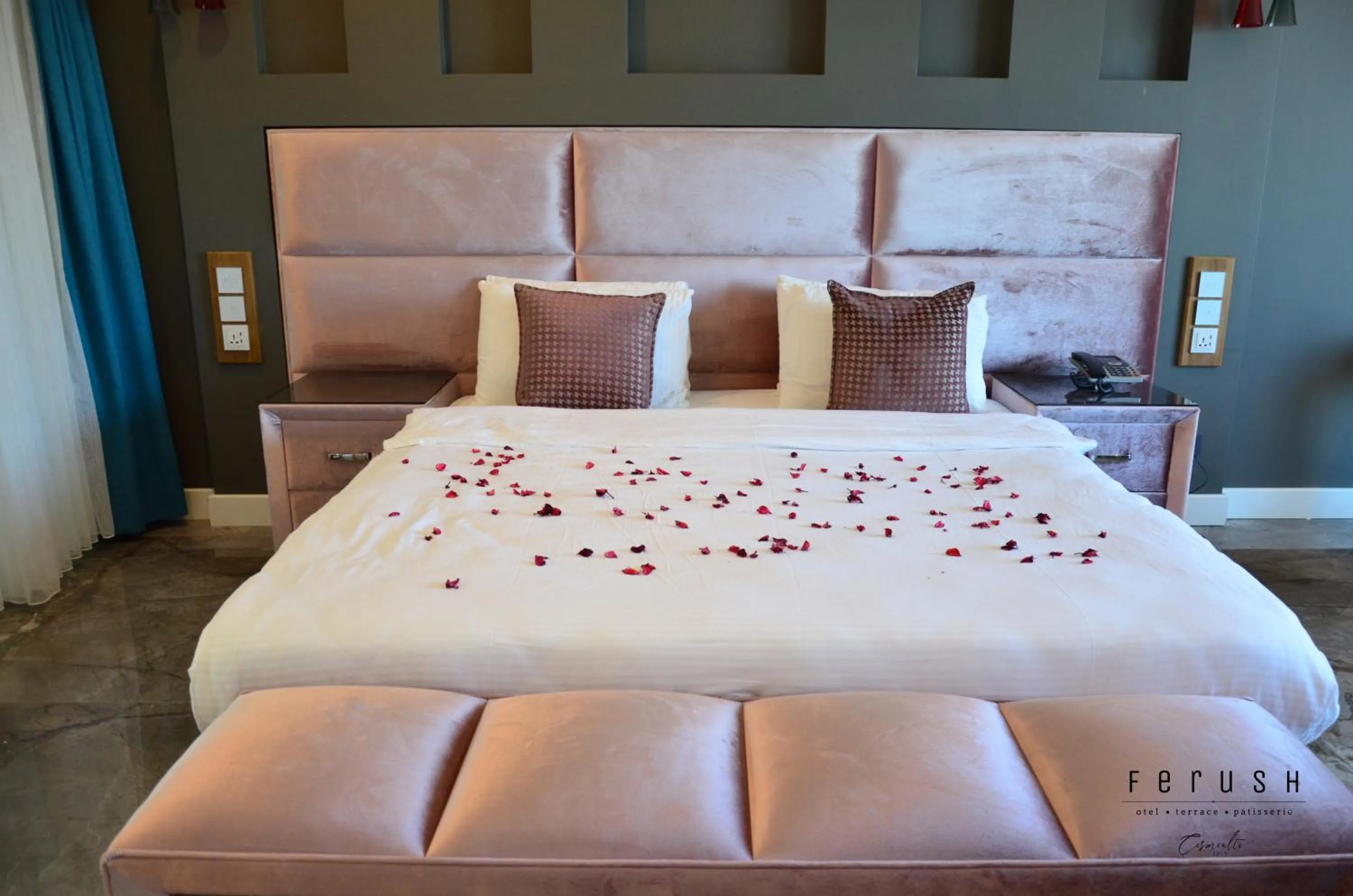 Bed in Ferush Boutique Hotel