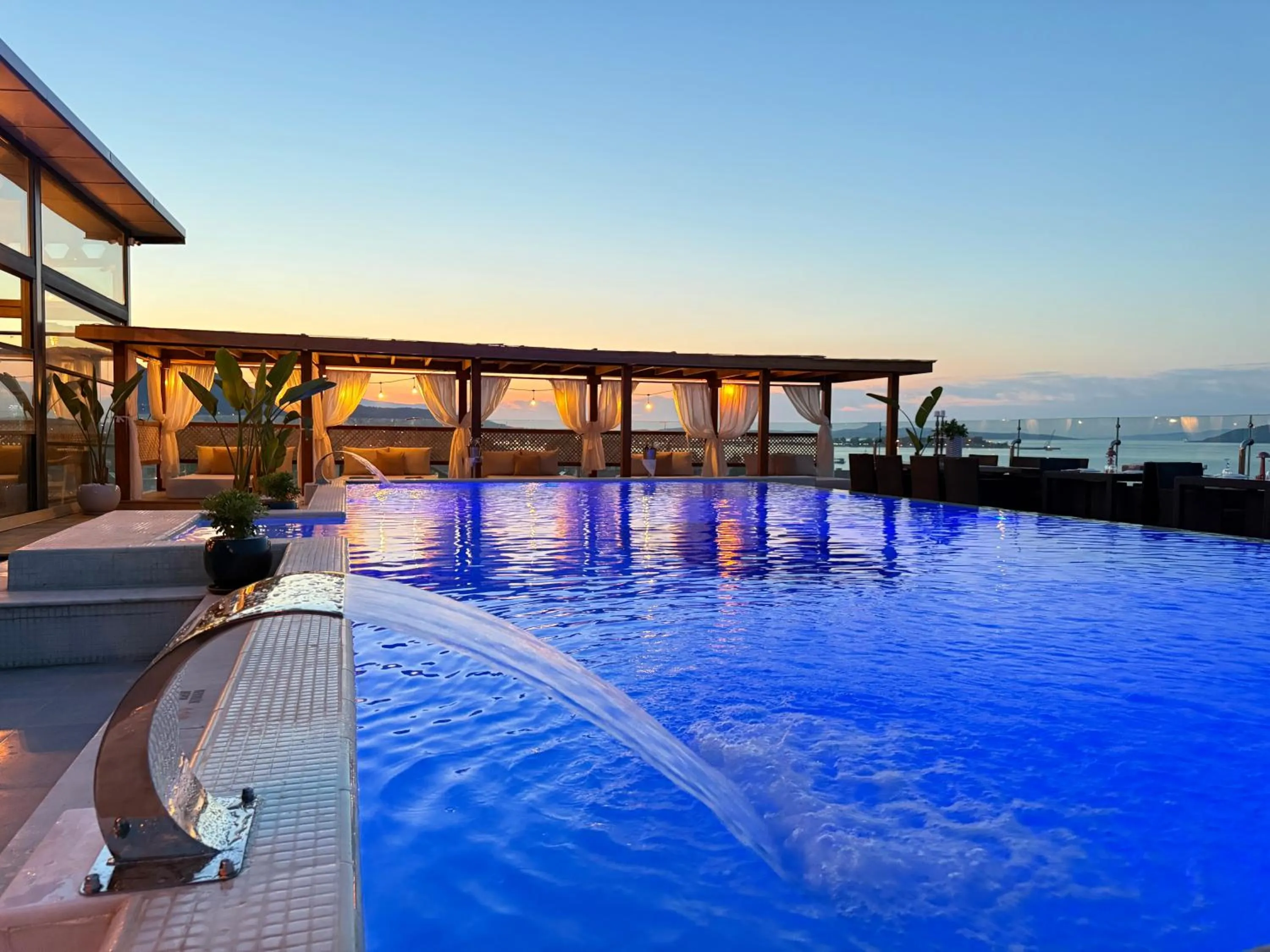 Swimming pool in Ferush Boutique Hotel