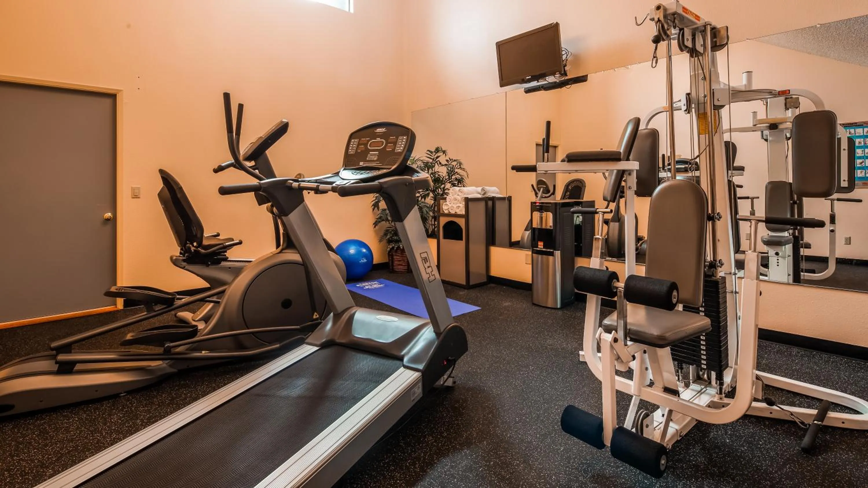 Fitness centre/facilities in RiverTree Inn & Suites