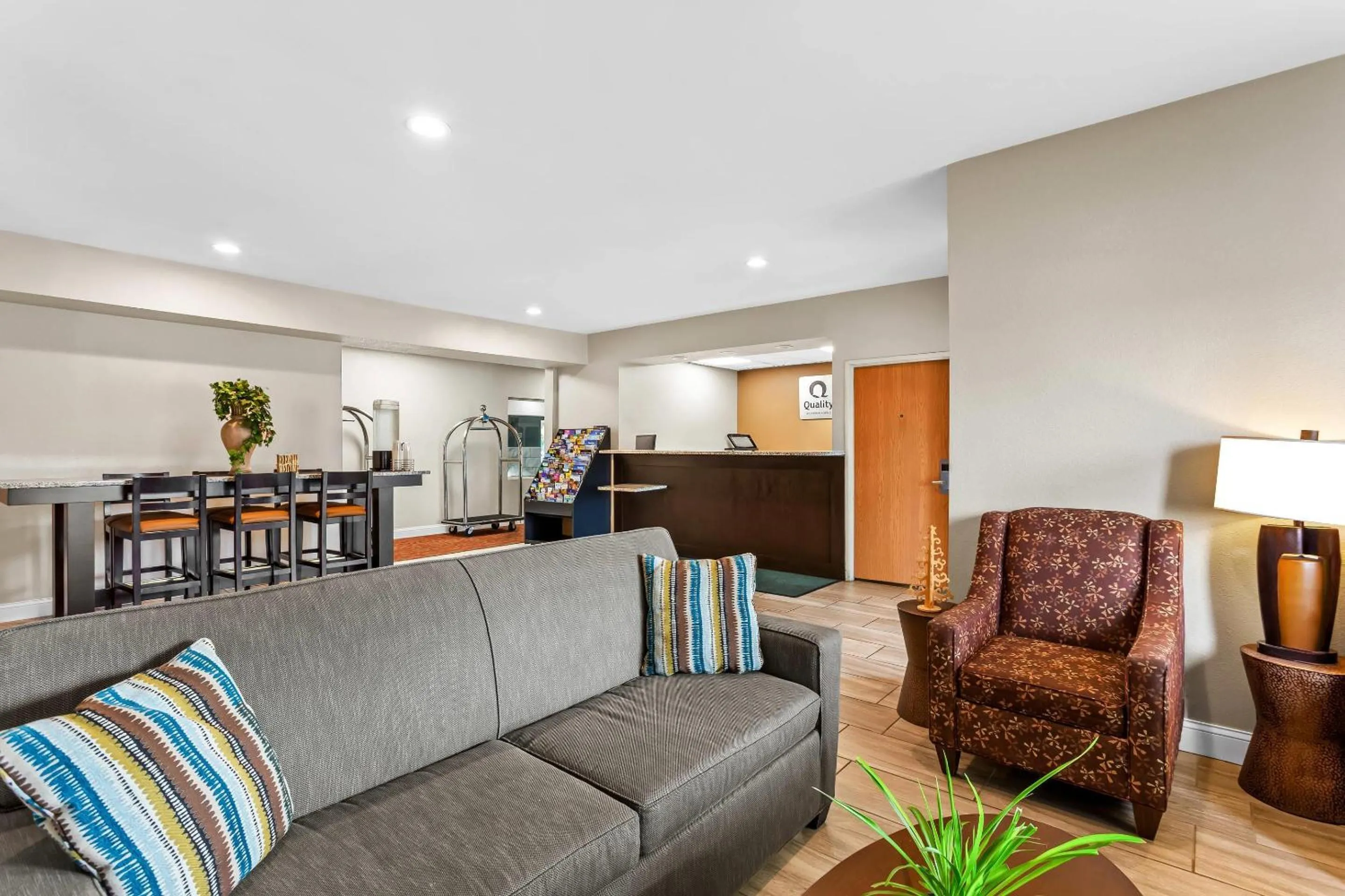Lobby or reception in Quality Inn-Sawyer