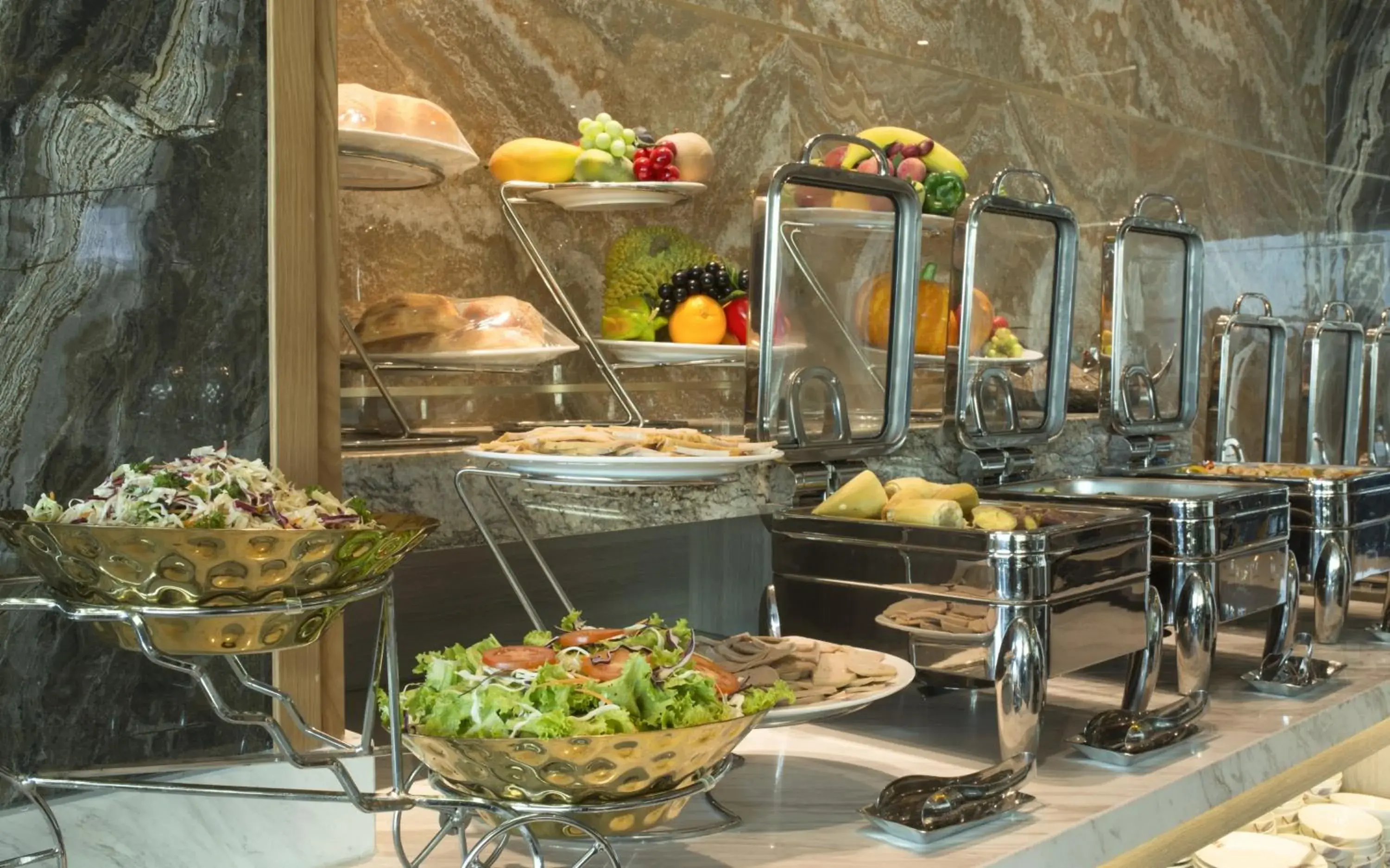 Buffet breakfast in Ruby Hotel Buffet breakfast in Ruby Hotel