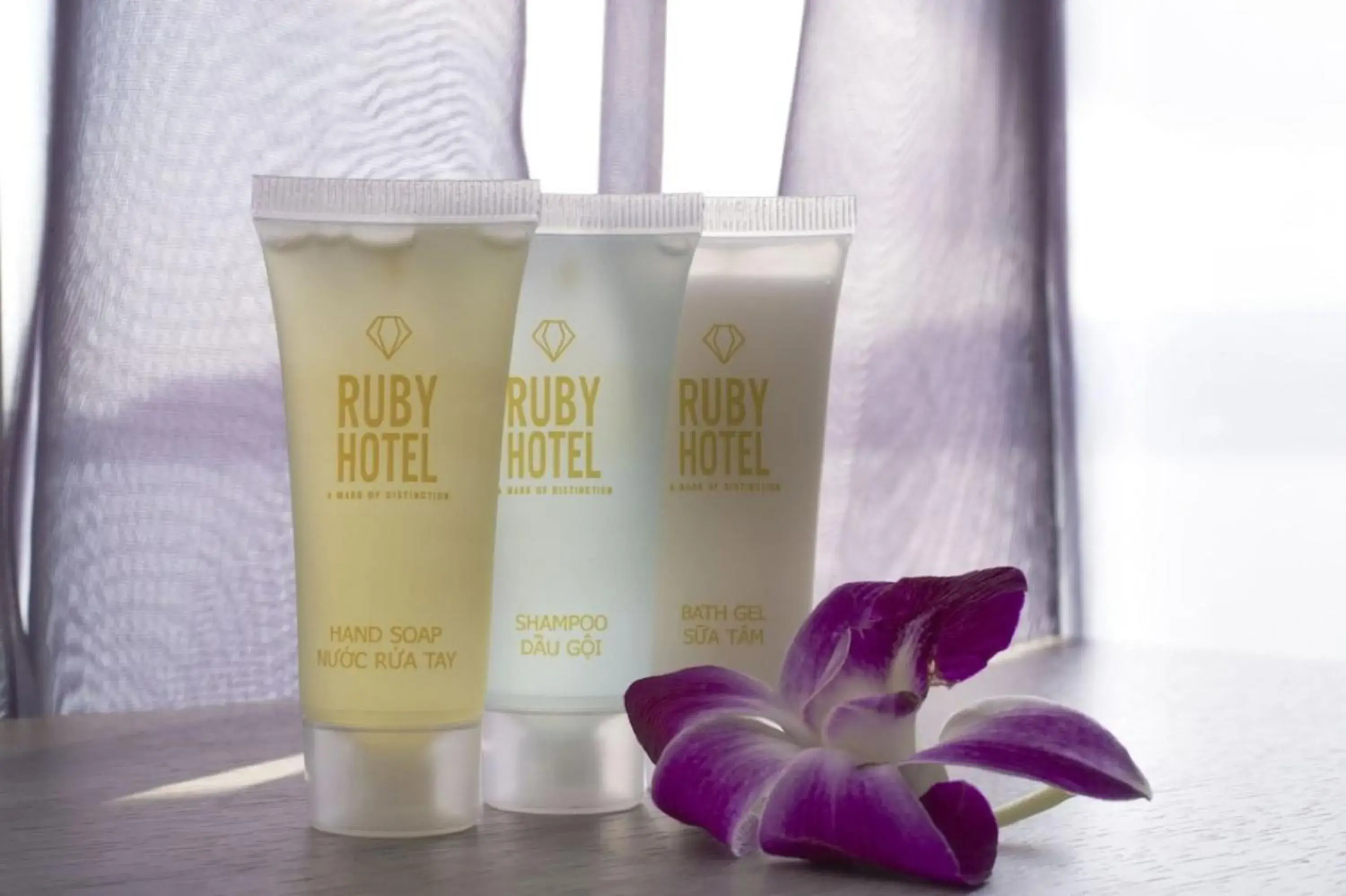 Bathroom in Ruby Hotel Bathroom in Ruby Hotel