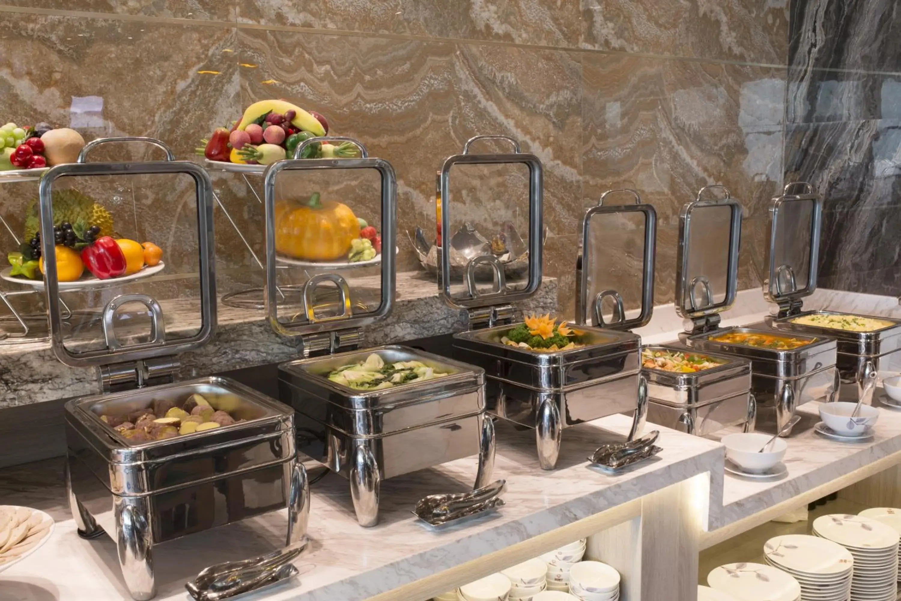 Buffet breakfast in Ruby Hotel Buffet breakfast in Ruby Hotel