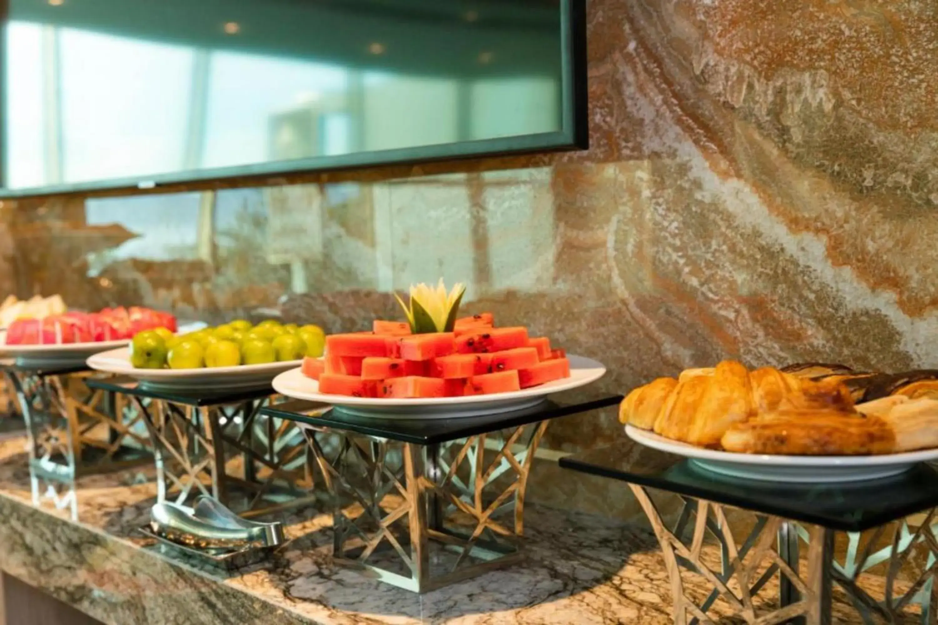 Buffet breakfast in Ruby Hotel Buffet breakfast in Ruby Hotel