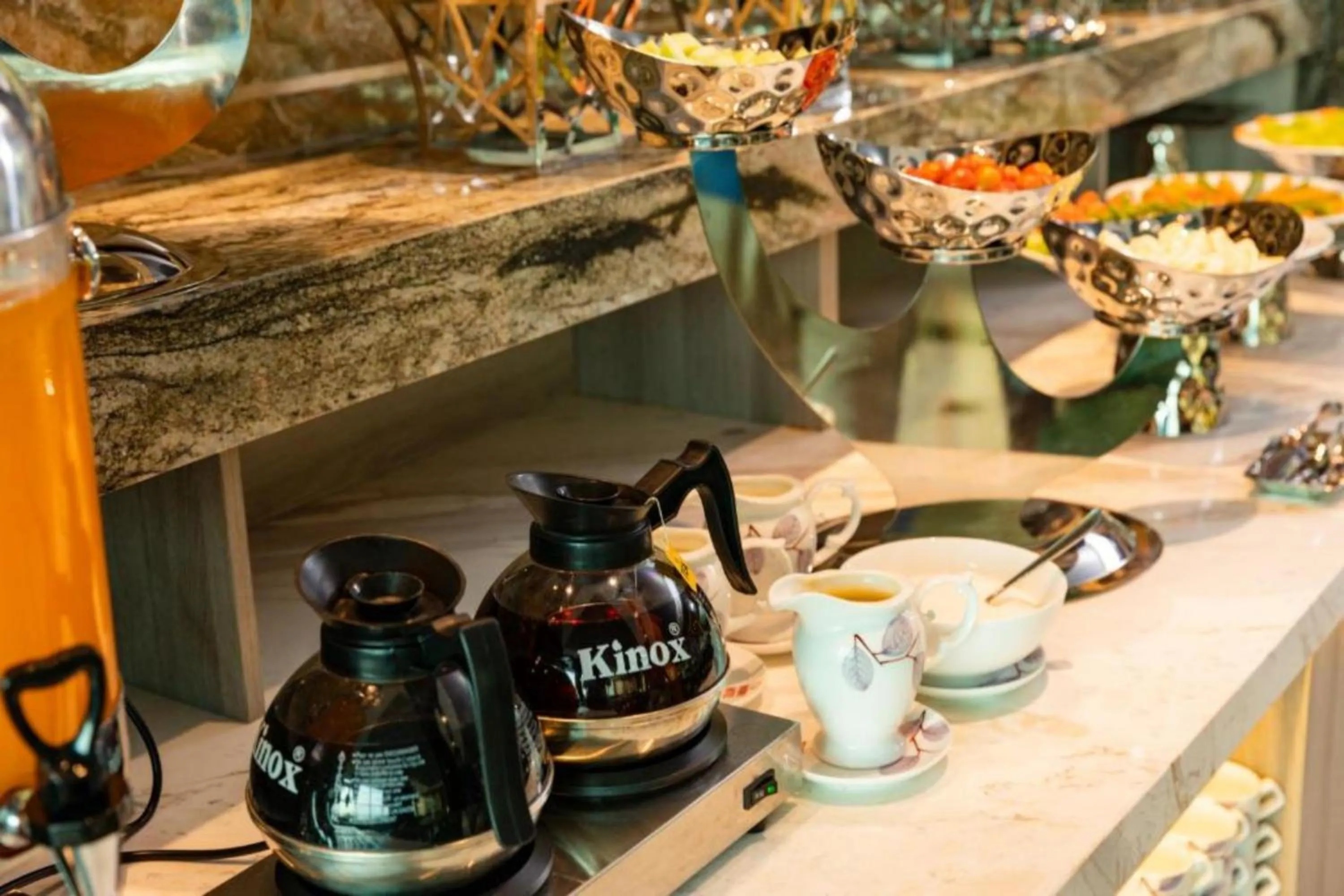 Buffet breakfast in Ruby Luxury Hotel