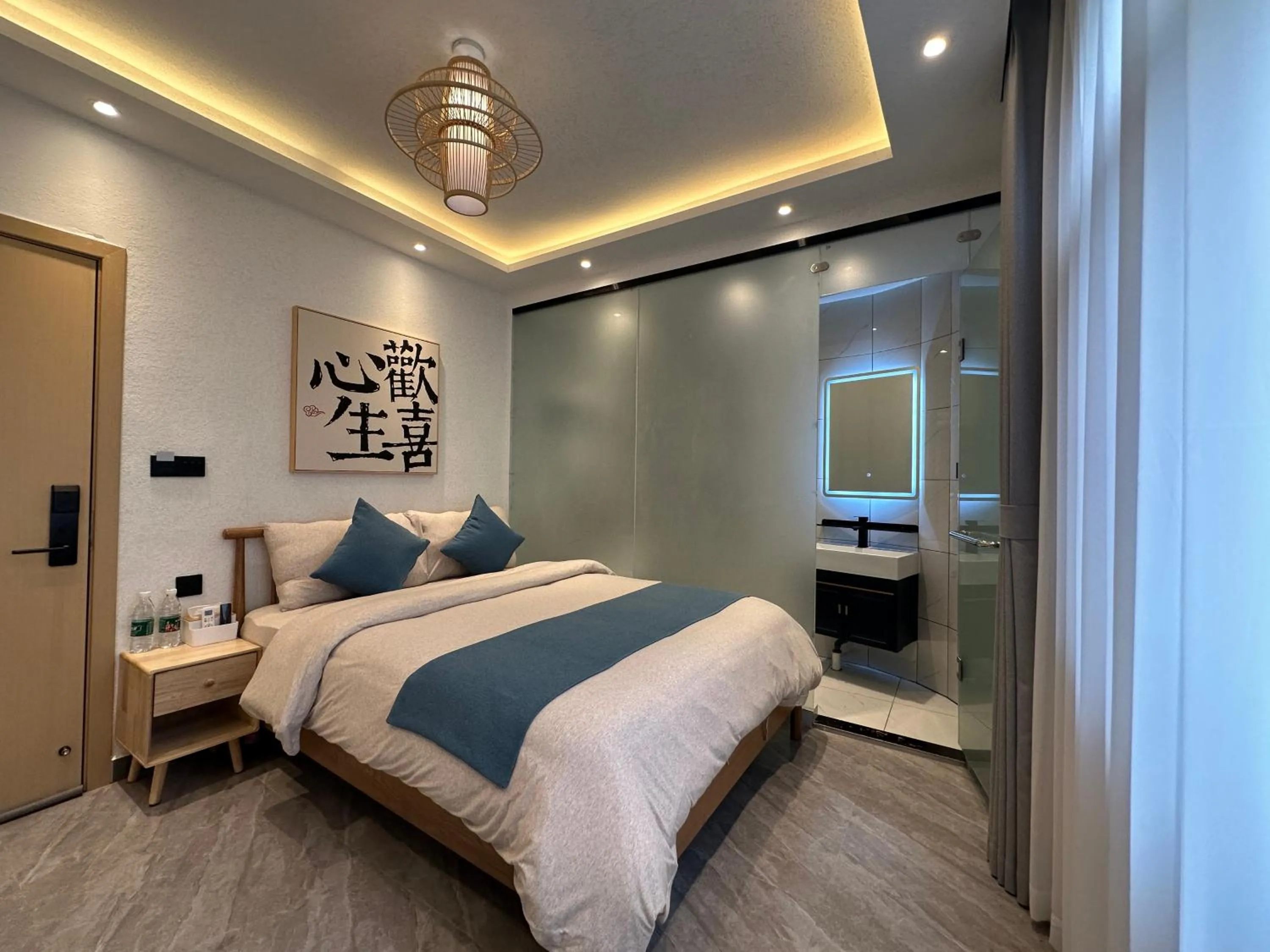 Bed in Yifangyan - Tingyuan Qingshe Hostel