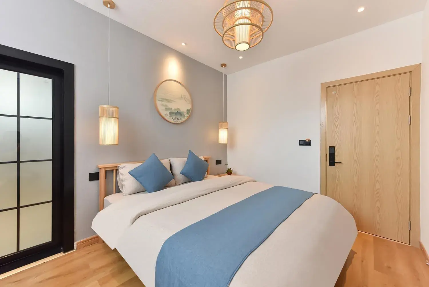 Double Room with Private Bathroom in Yifangyan - Tingyuan Qingshe Hostel Double Room with Private Bathroom in Yifangyan - Tingyuan Qingshe Hostel