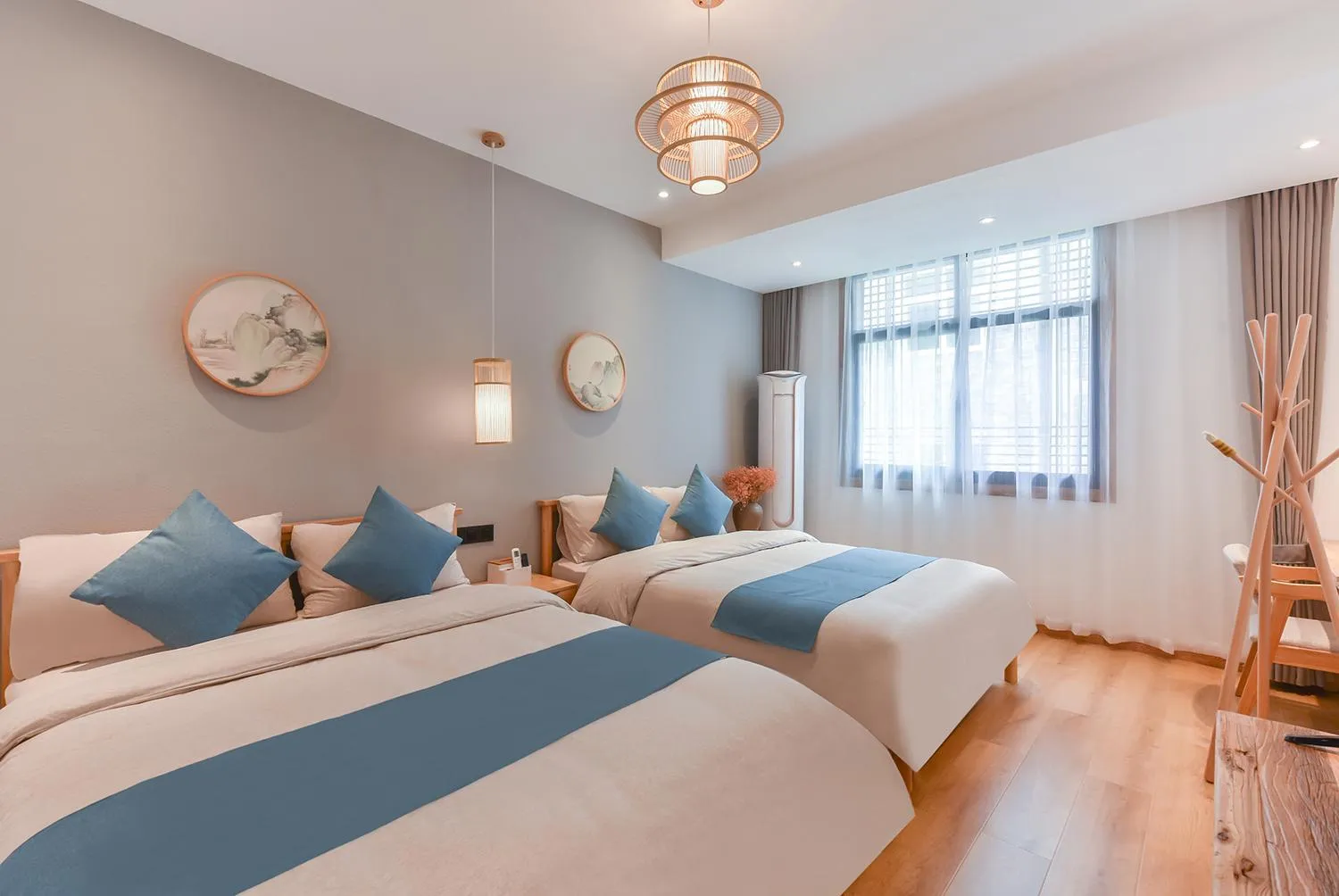 Bed in Yifangyan - Tingyuan Qingshe Hostel