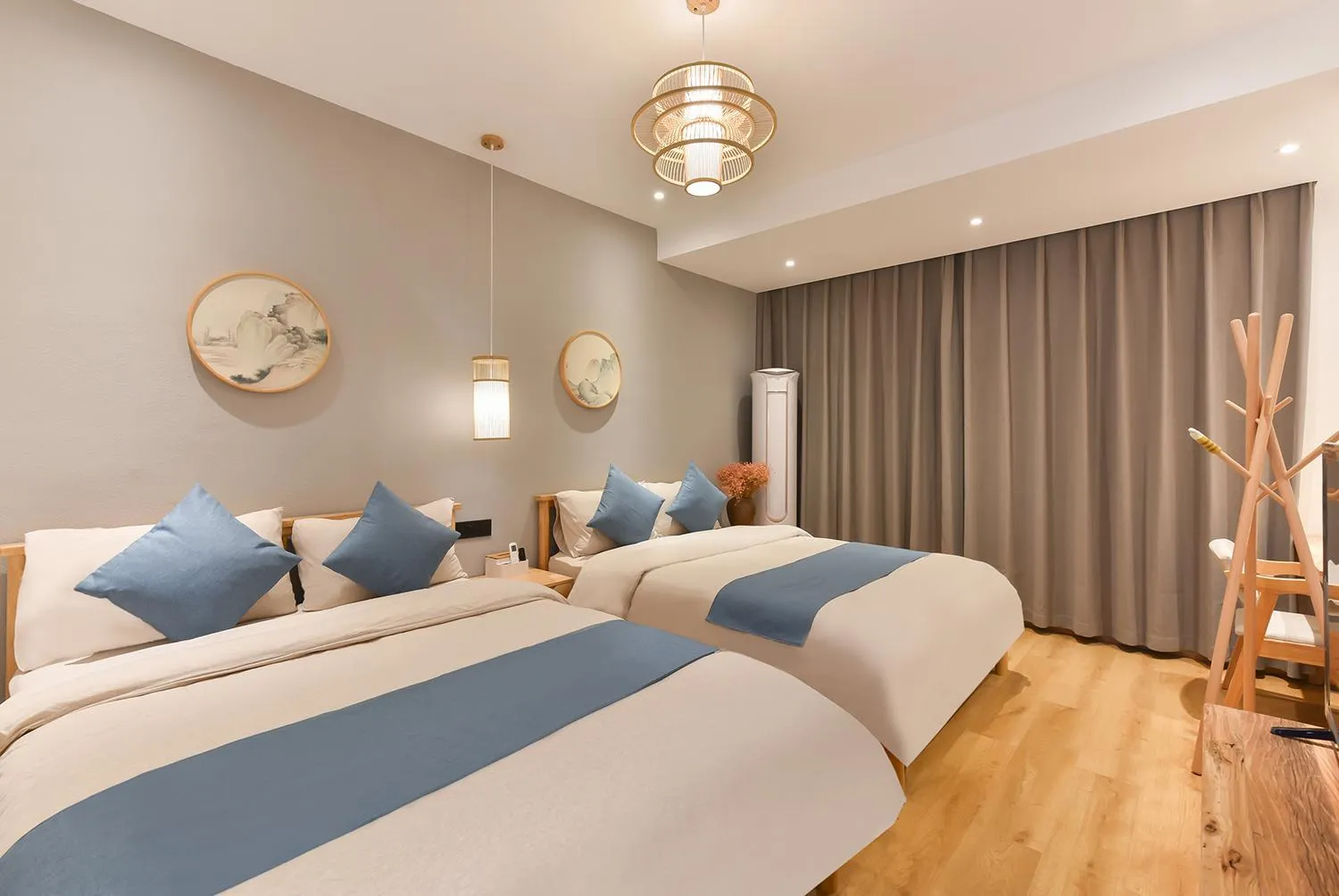 Bed in Yifangyan - Tingyuan Qingshe Hostel