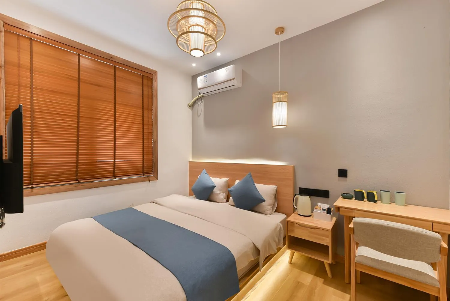 Bed in Yifangyan - Tingyuan Qingshe Hostel