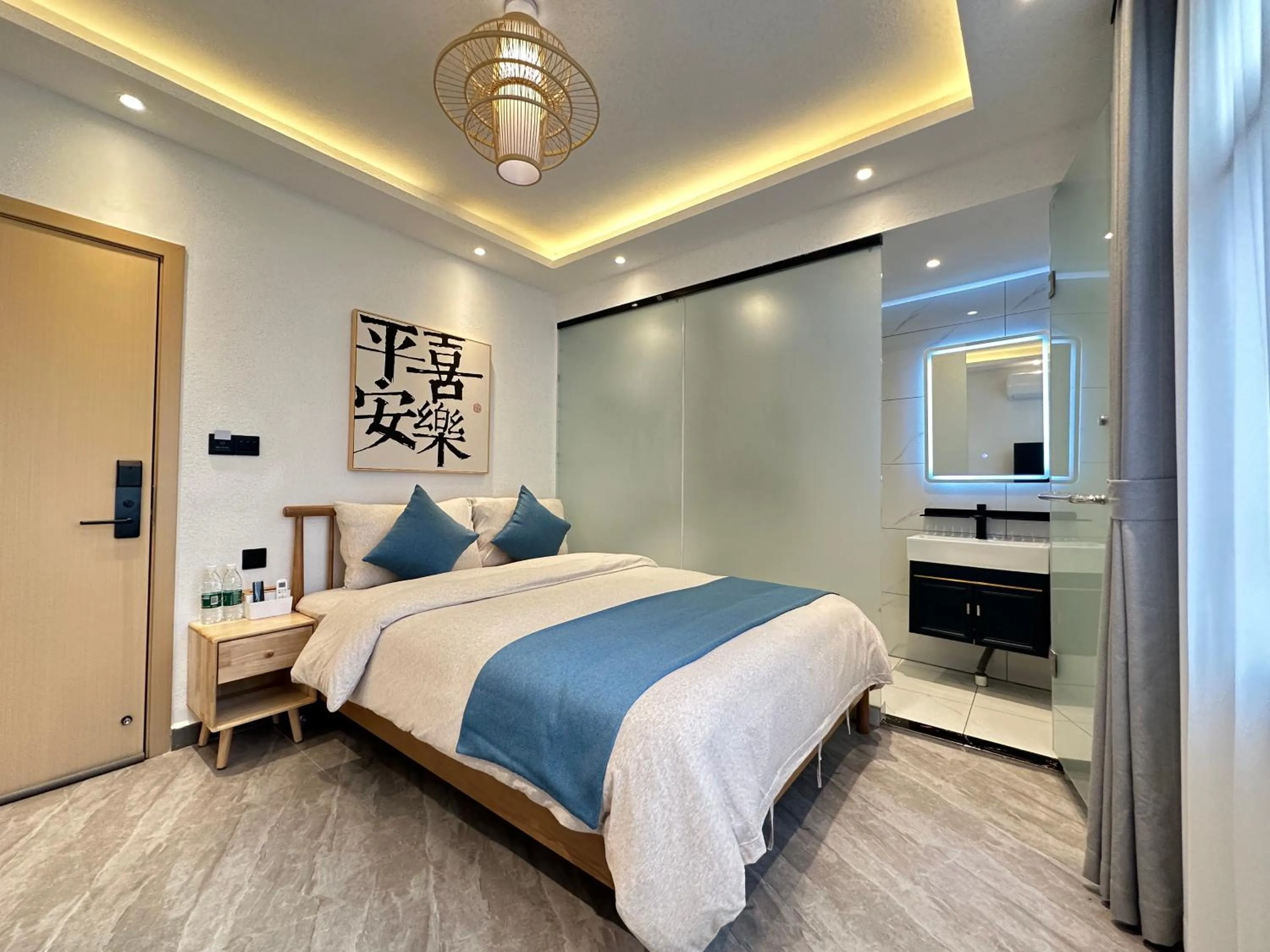 Bed in Yifangyan - Tingyuan Qingshe Hostel