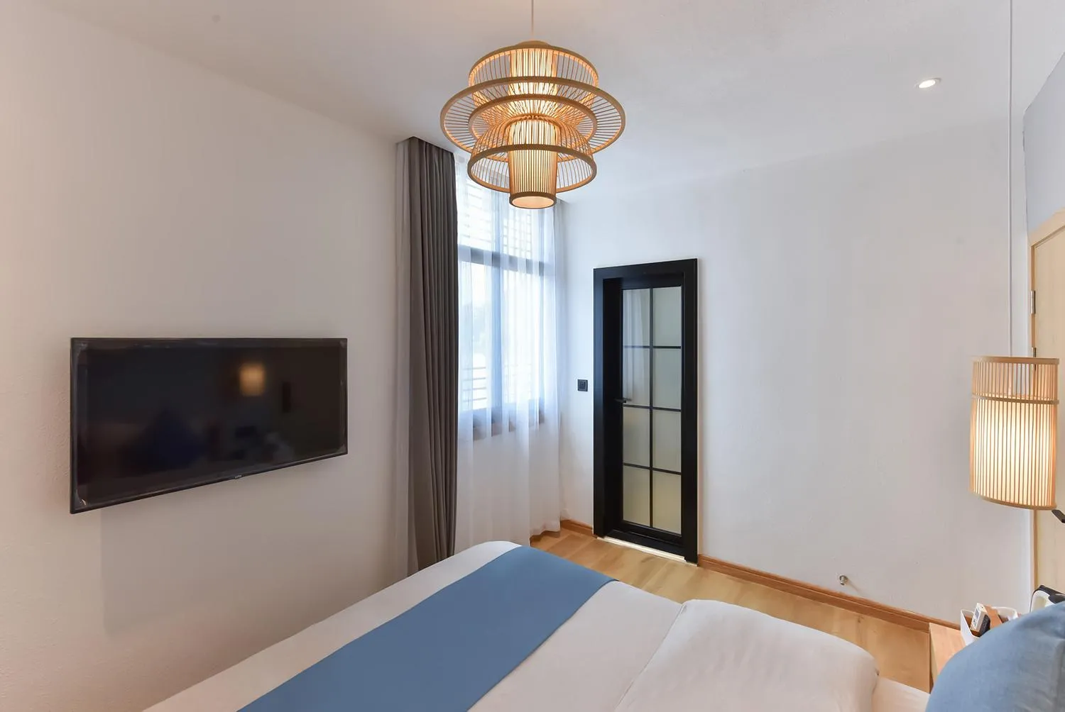 Bed in Yifangyan - Tingyuan Qingshe Hostel