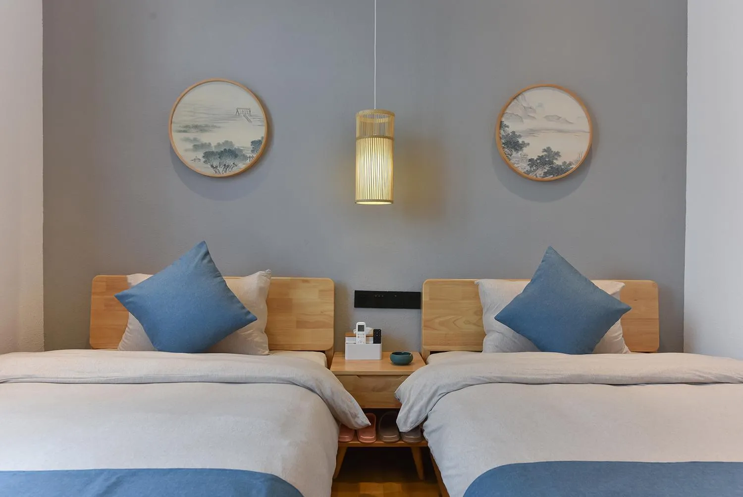 Bed in Yifangyan - Tingyuan Qingshe Hostel