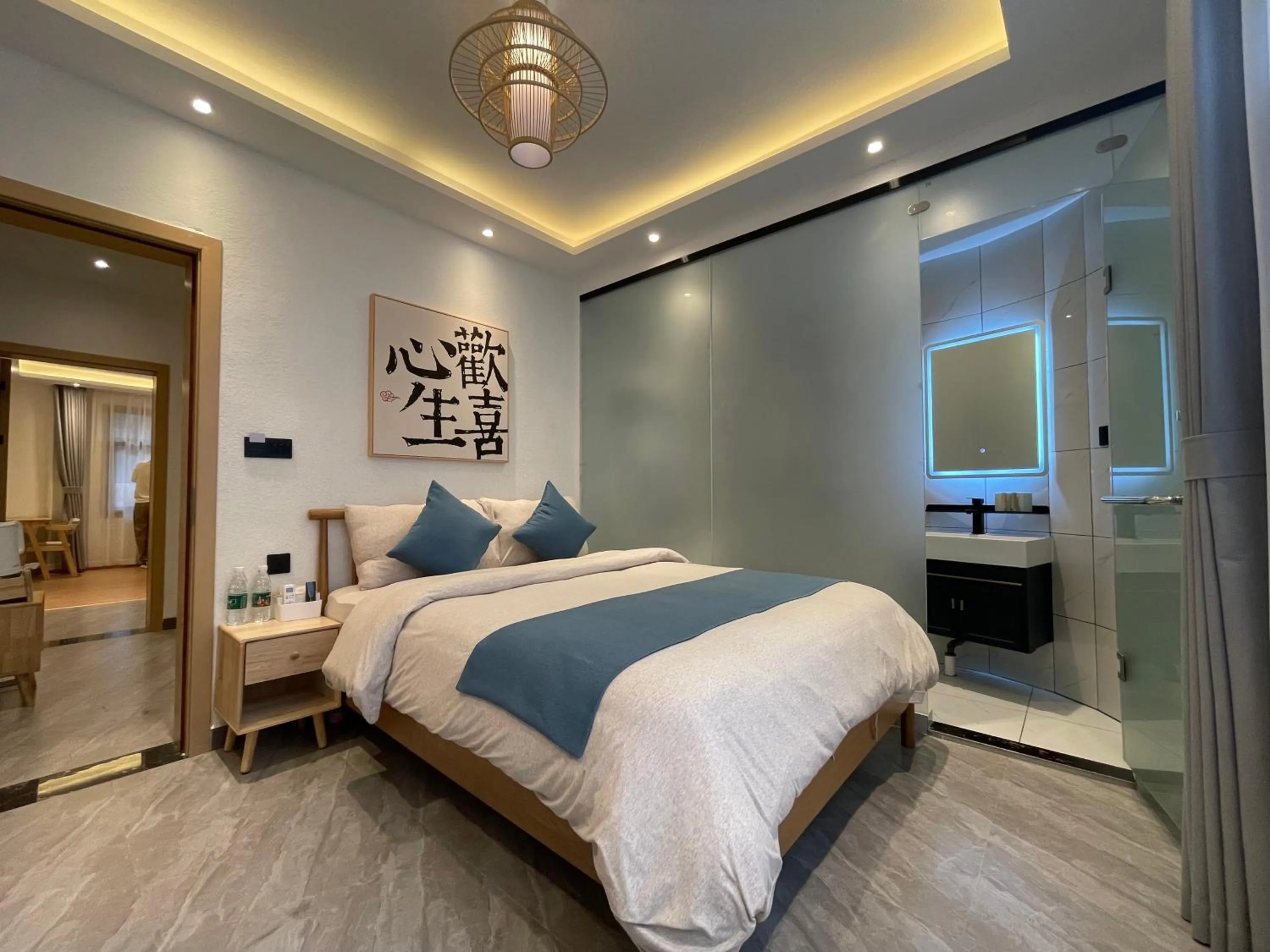 Bed in Yifangyan - Tingyuan Qingshe Hostel