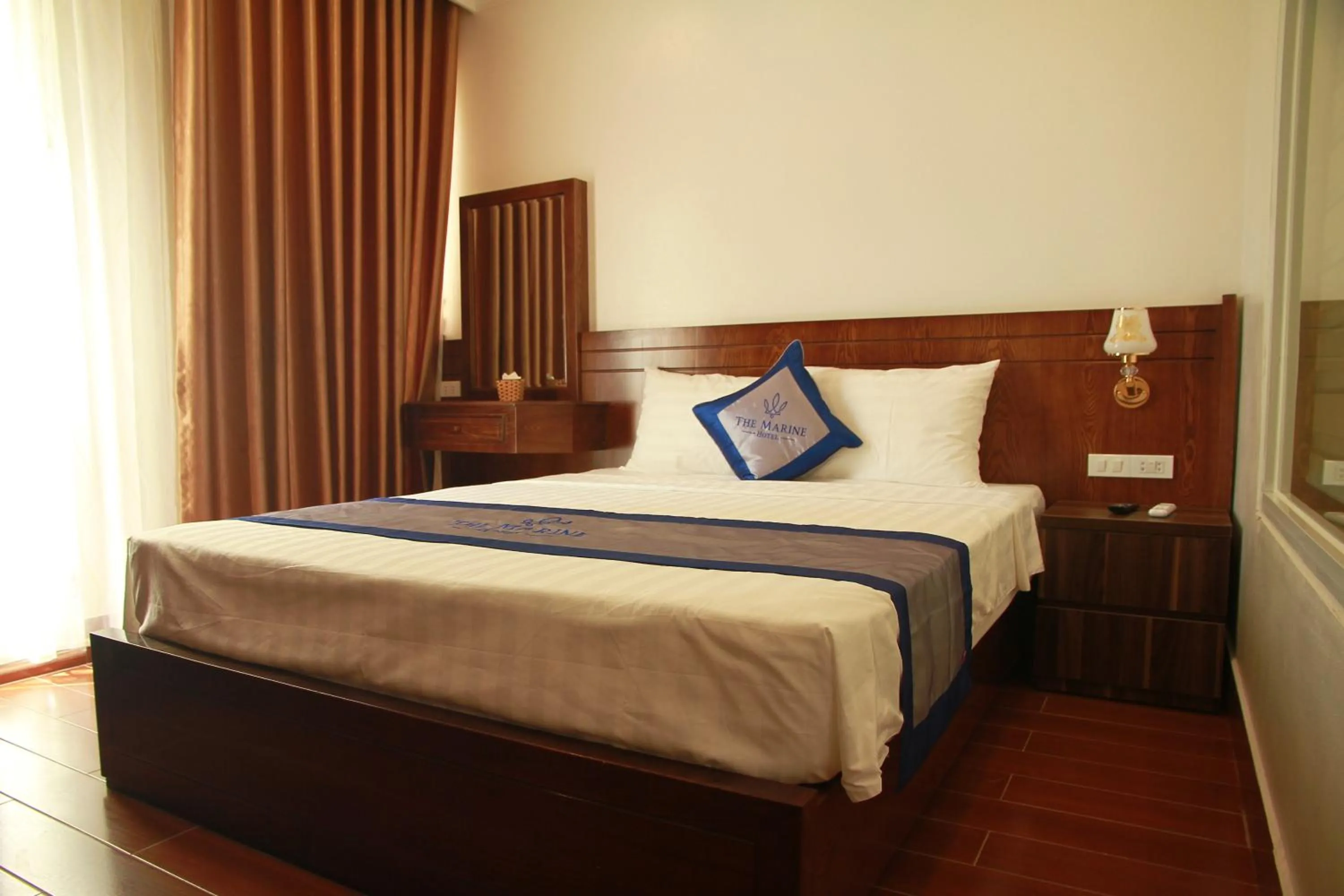 Bed in Khách sạn Hải Quân - The Marine Hotel