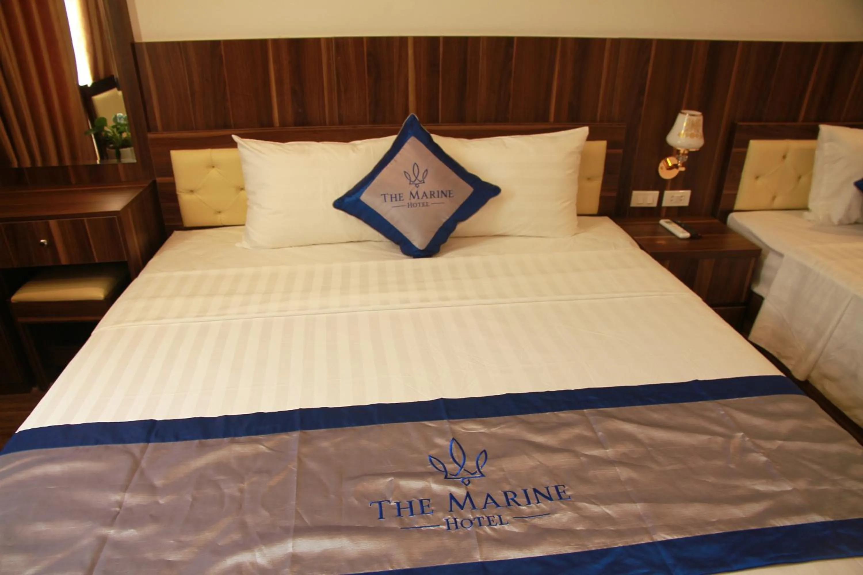 Bed in Khách sạn Hải Quân - The Marine Hotel