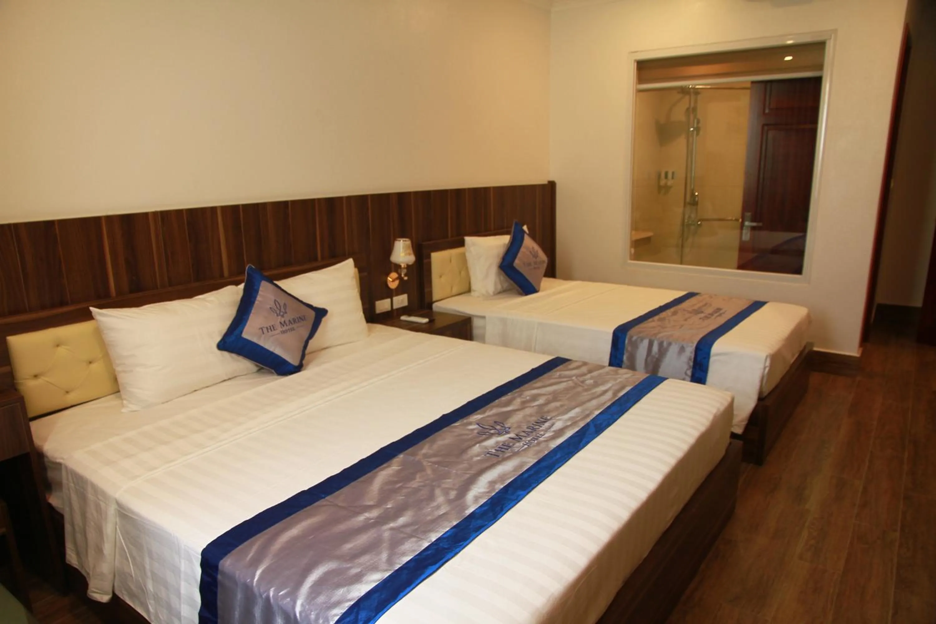 Bed in Khách sạn Hải Quân - The Marine Hotel