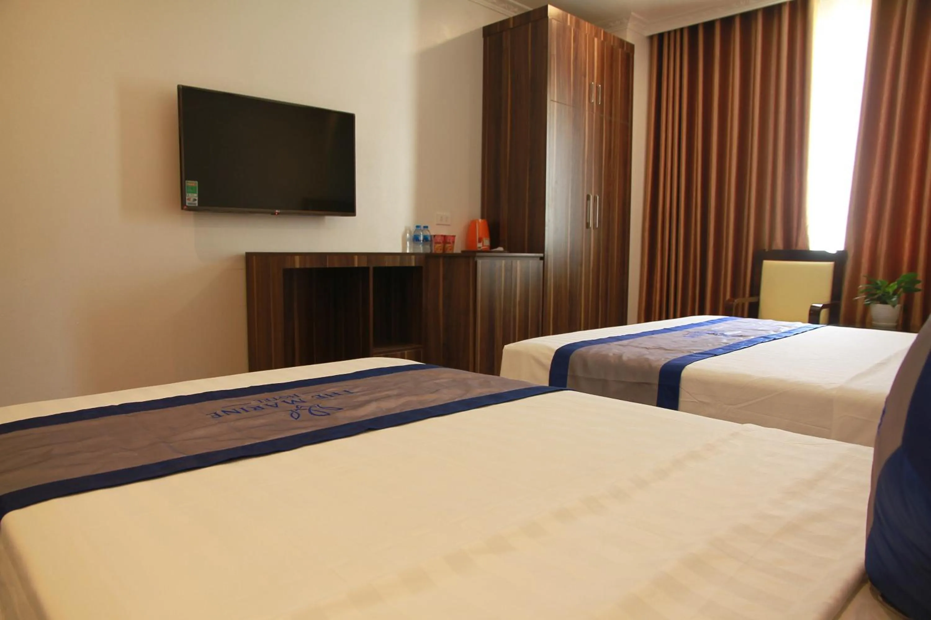 Bed in Khách sạn Hải Quân - The Marine Hotel