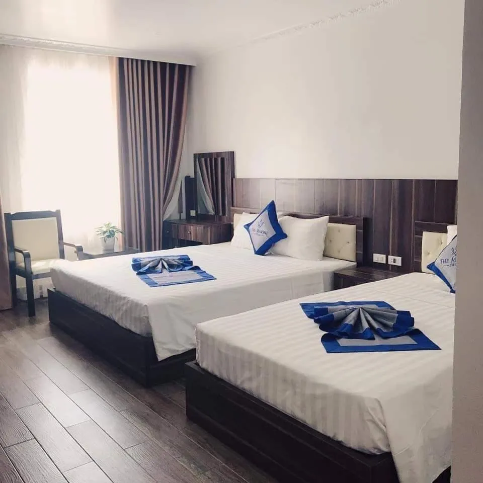 Bed in Khách sạn Hải Quân - The Marine Hotel